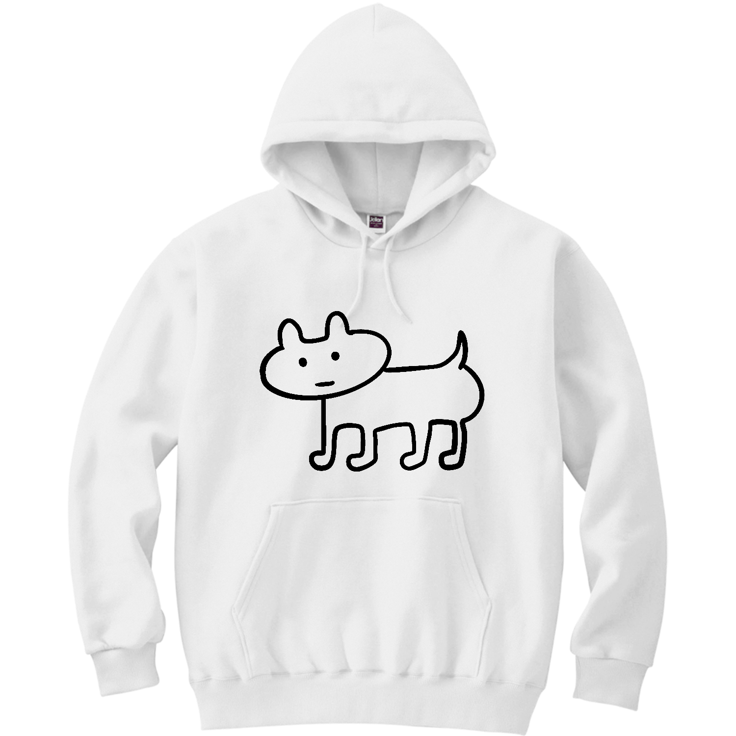 ねこちゃん軽量プルパーカー (長袖プリント)の商品購入ページ