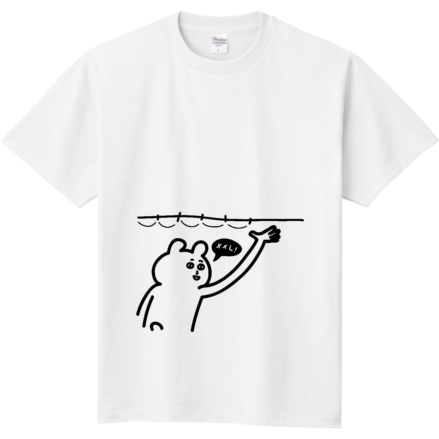 指尺で測ってくれる 定番Ｔシャツ