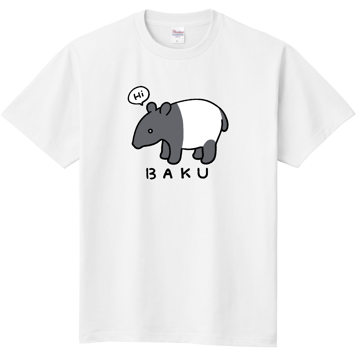 マレーバク Tシャツ｜Nolli - オリラボマーケット