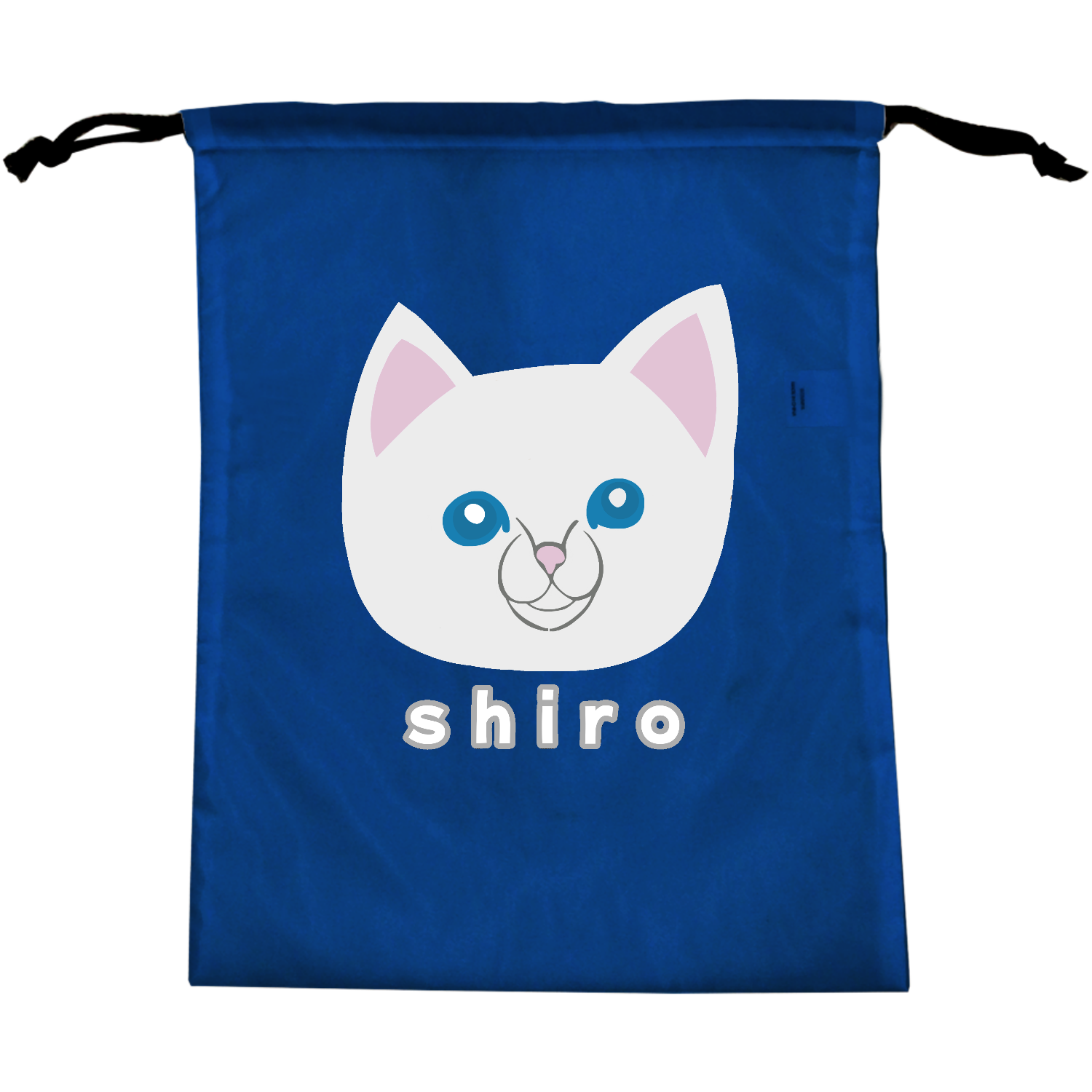 しろねこちゃん マルチ巾着