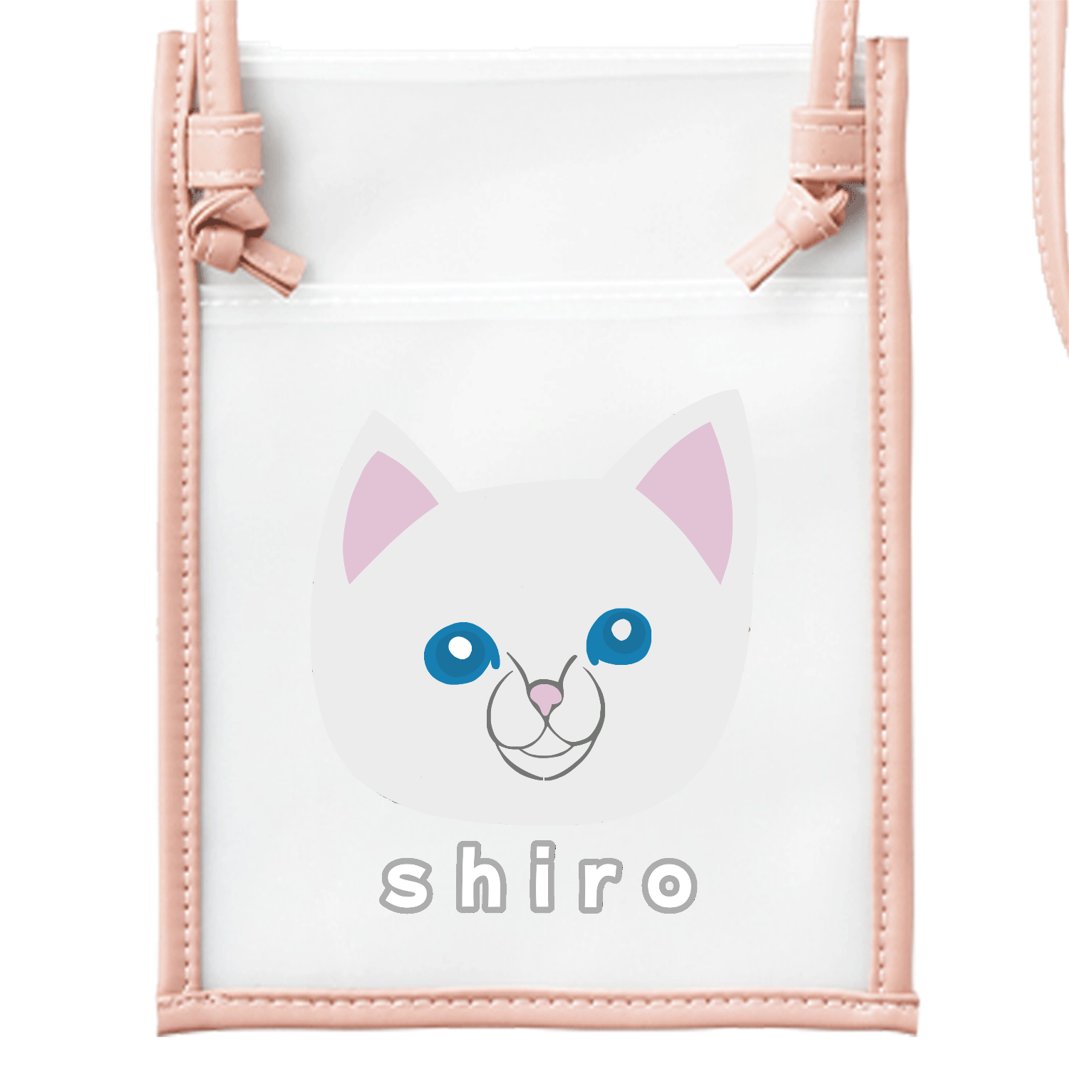 しろねこちゃん EVAサコッシュ
