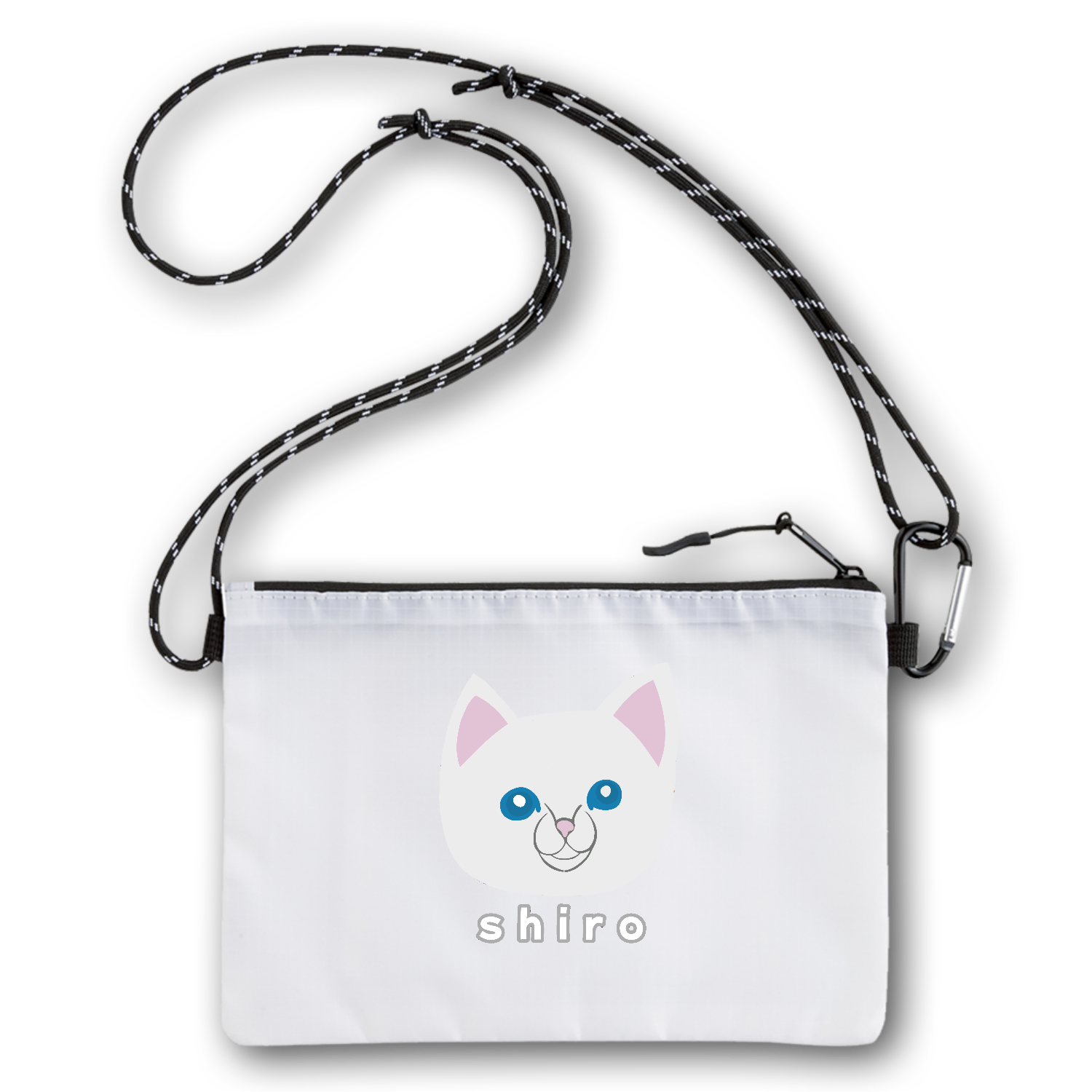 しろねこちゃん リップミニサコッシュ