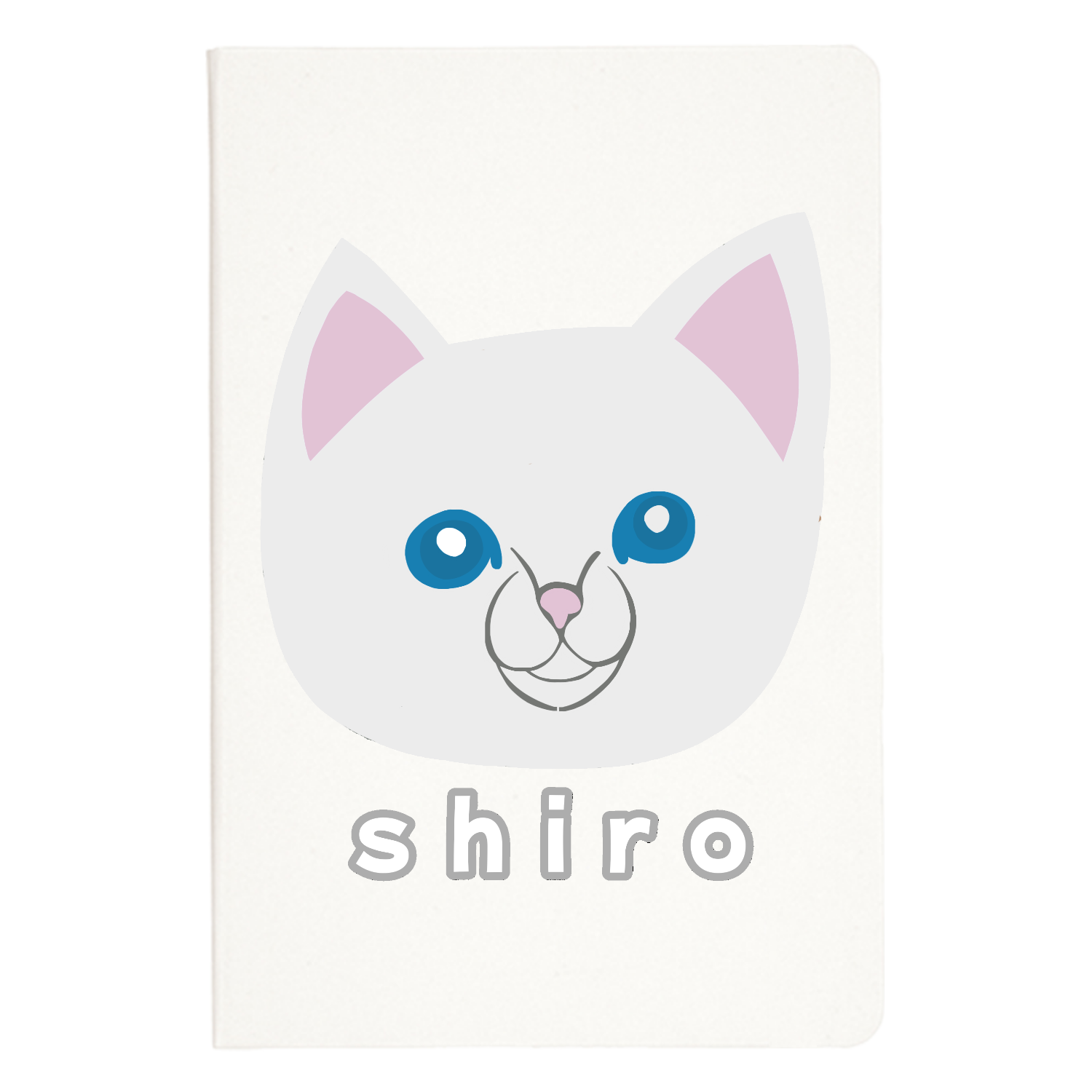 しろねこちゃん ハードカバーA5ノート