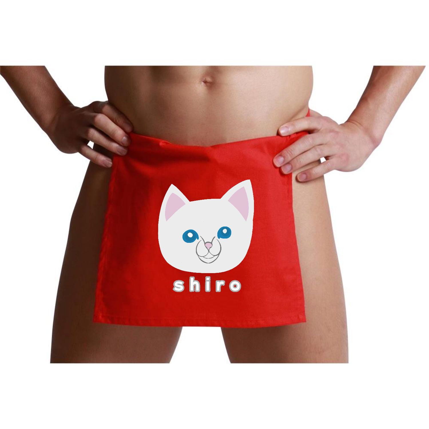 しろねこちゃん ふんどし