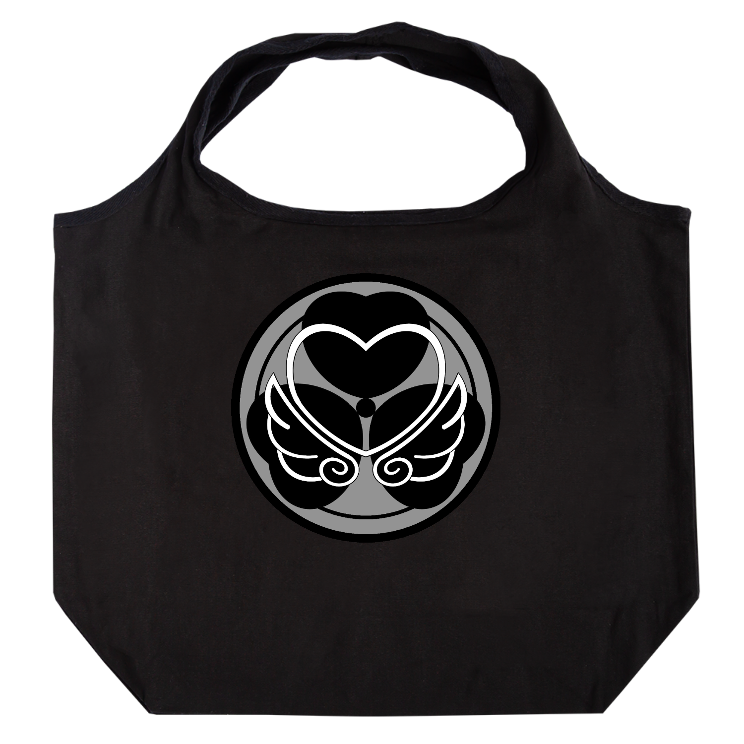 ゆず日和の家紋 たためるマルシェ【白プリントあり】