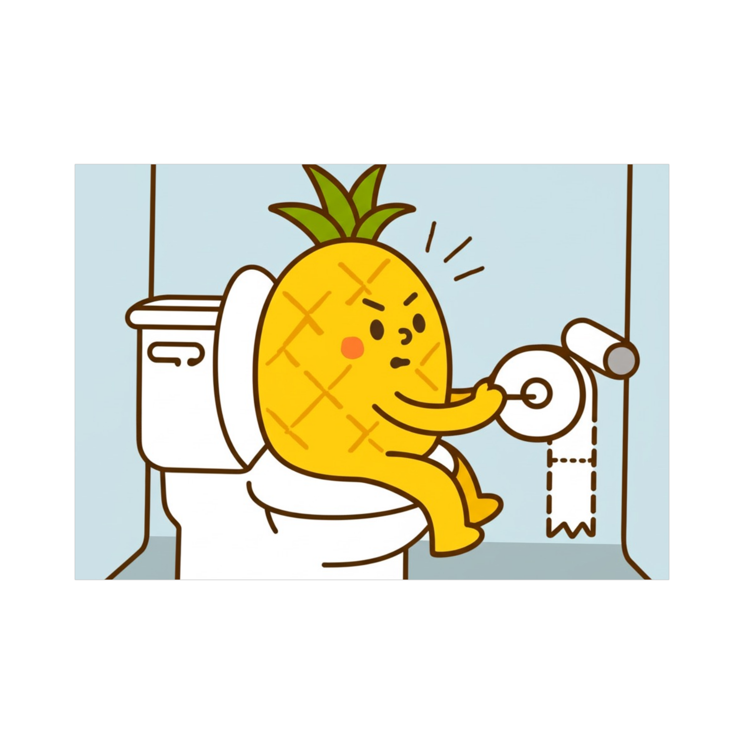 どすこいパイナポー　ブランケット ブランケット - 700 x 1000 (mm) - ポリエステル