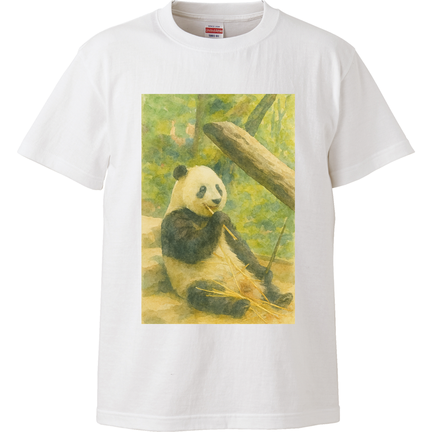 パンダTシャツ ハイクオリティーTシャツ