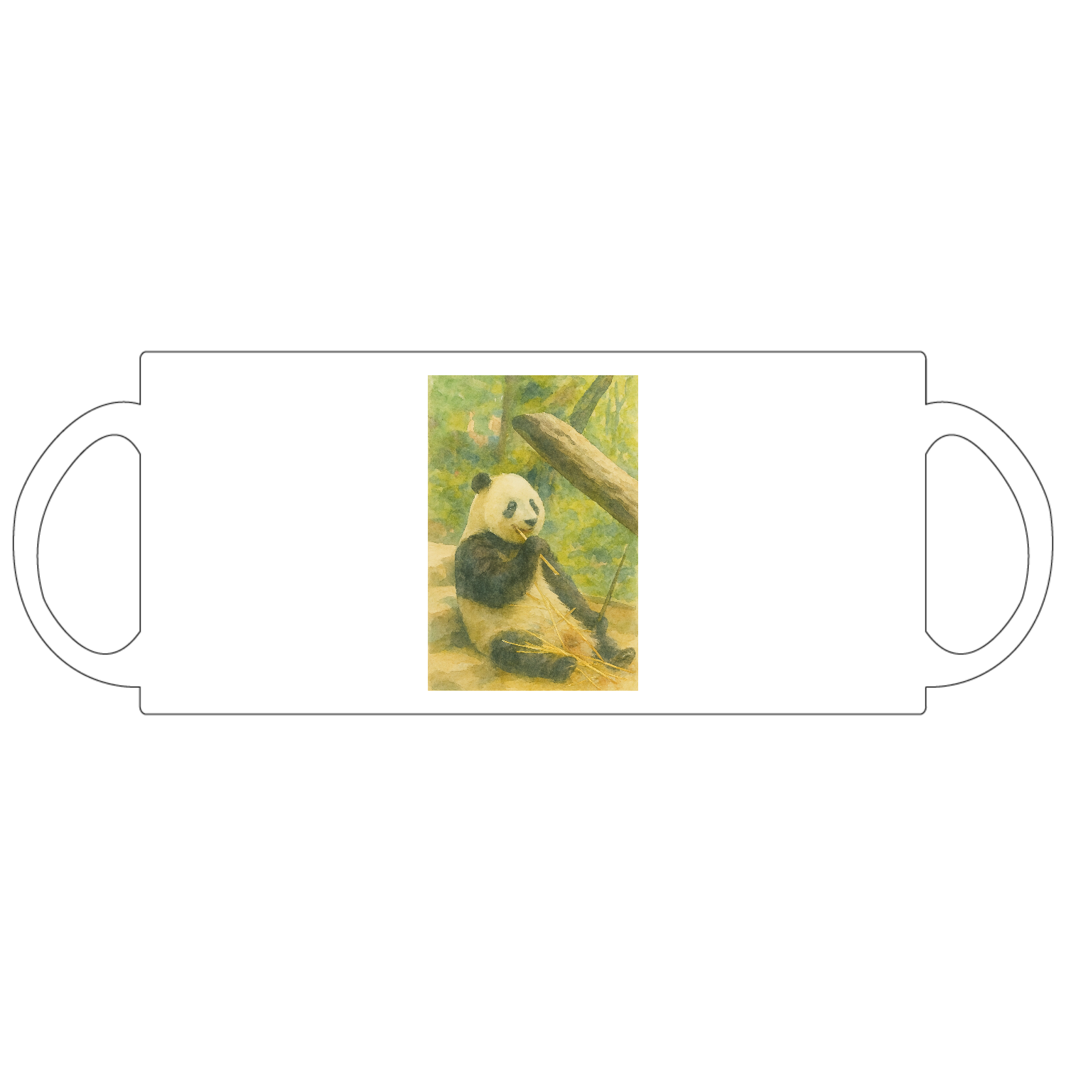 パンダTシャツ 定番マグカップ