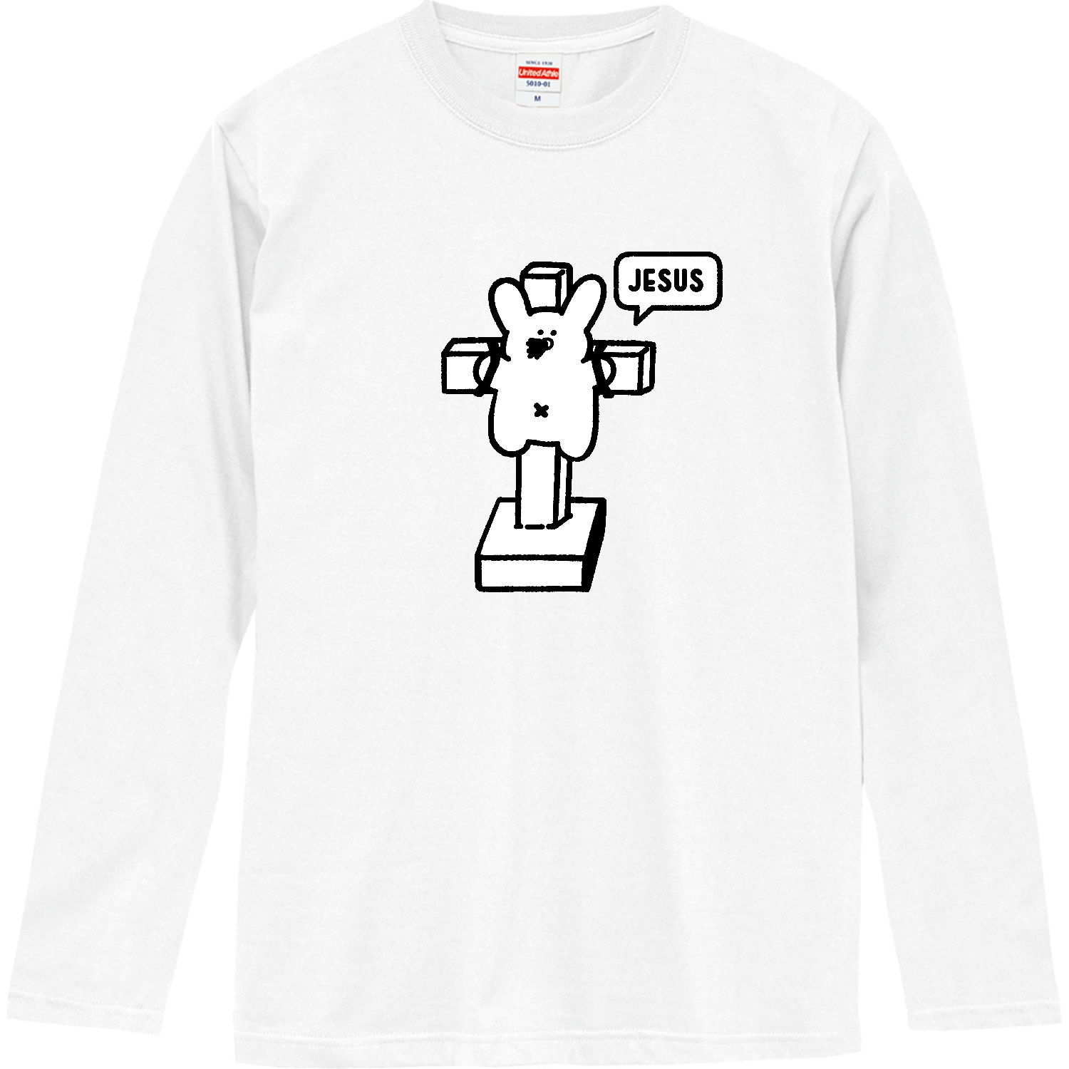 ジーザスうさぎロングスリーブTシャツの商品購入ページ