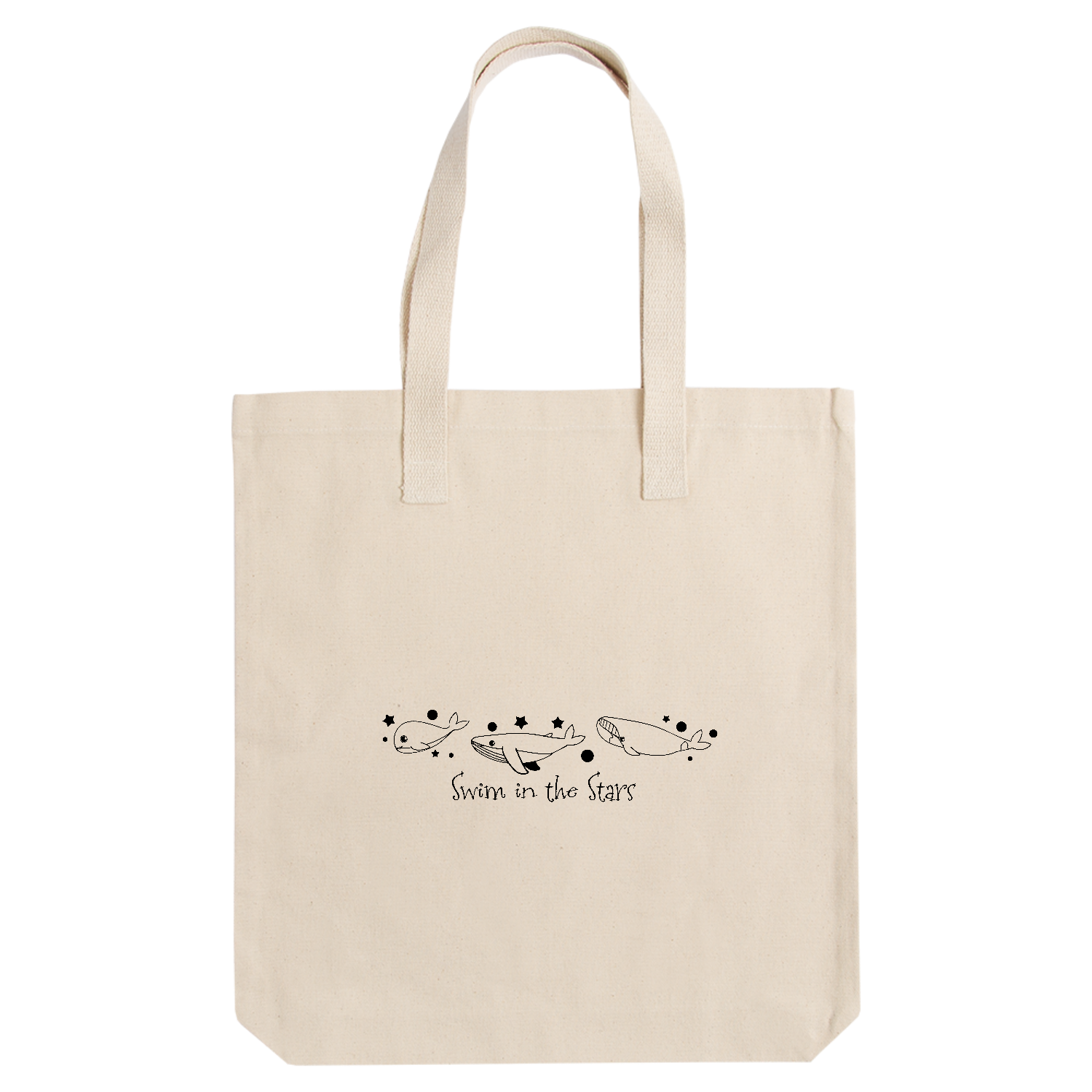 くじらの可愛い線画 アーバントート【白プリントあり】