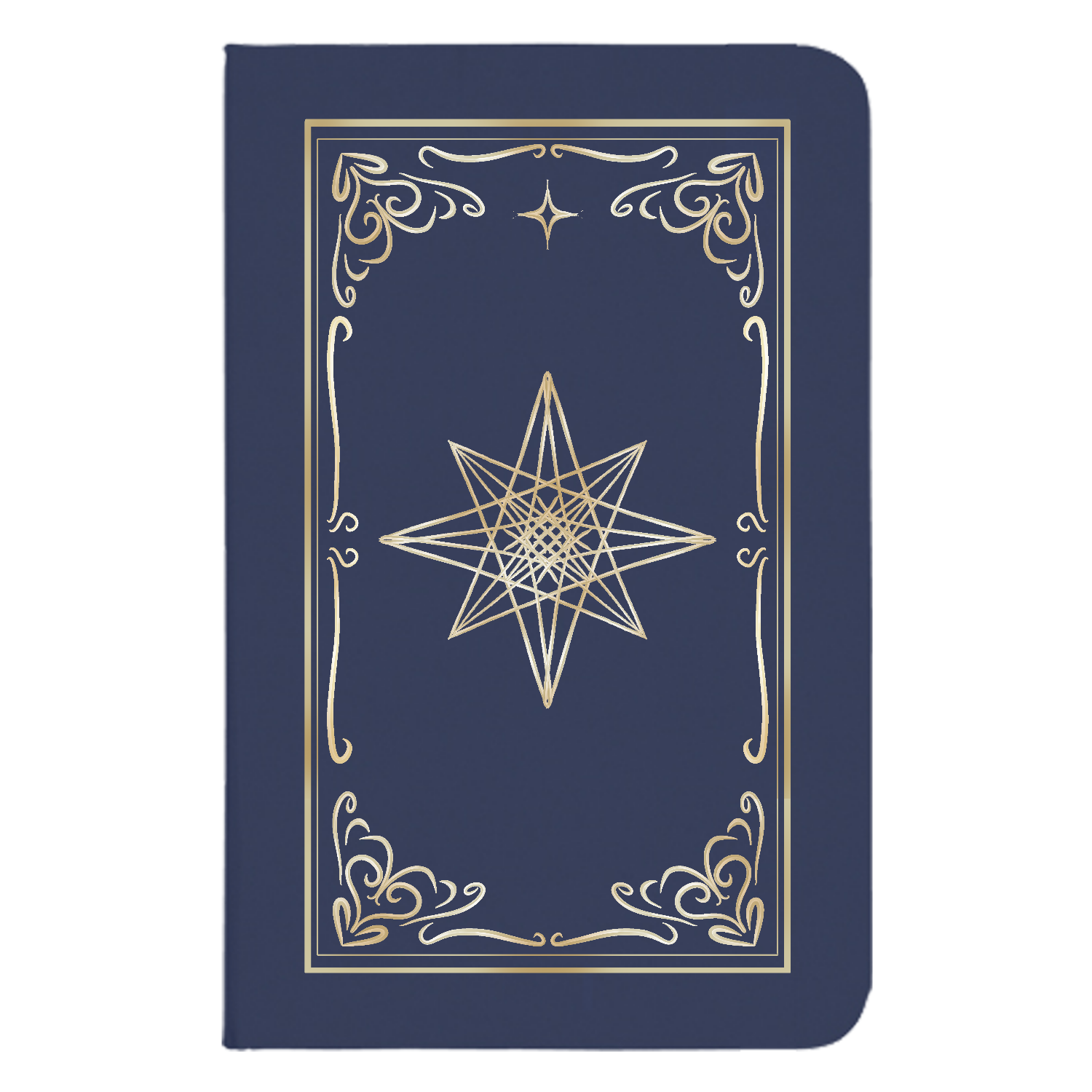 星詠みの魔導書風ノート ハードカバーハンディノート
