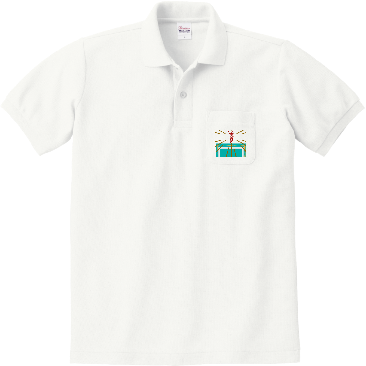 ポケットからシュート 定番ポロシャツ（ポケット付き）