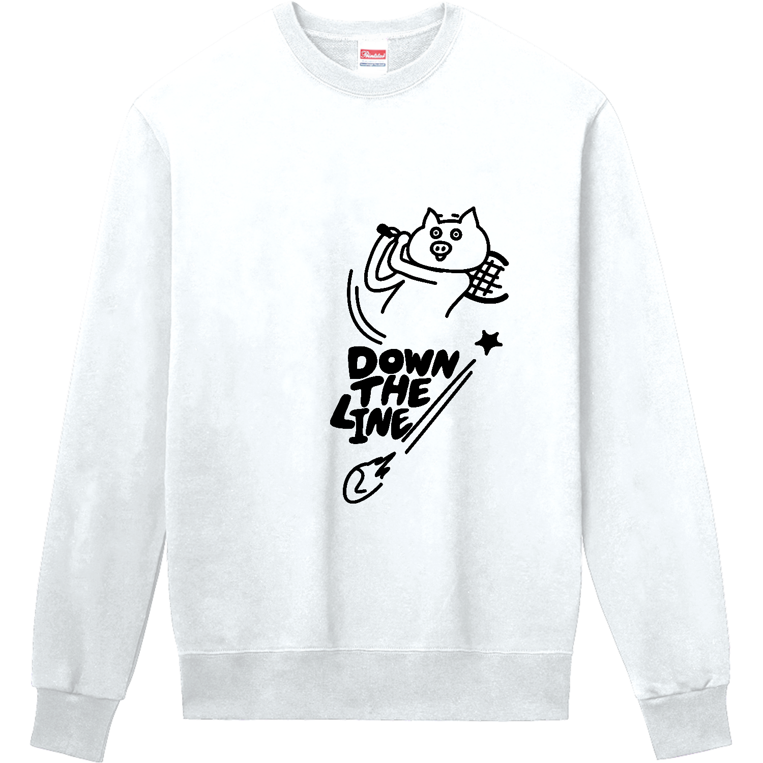 テニス　ダウンザライン 定番スウェット