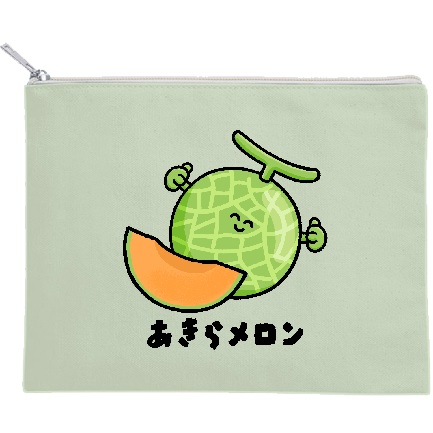 あきらメロン ポーチ｜Nolli - オリラボマーケット