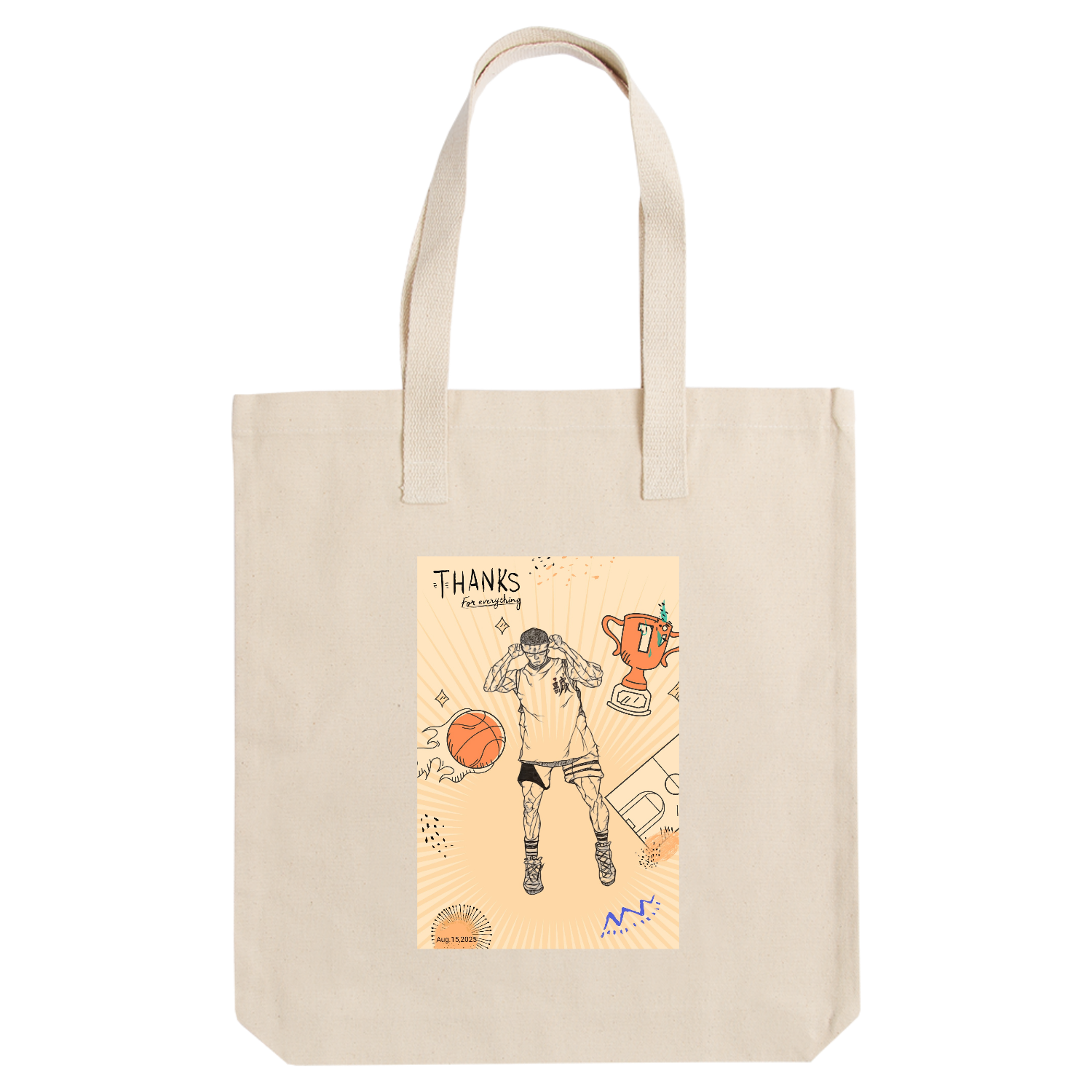 バスケ アーバントート【白プリントあり】