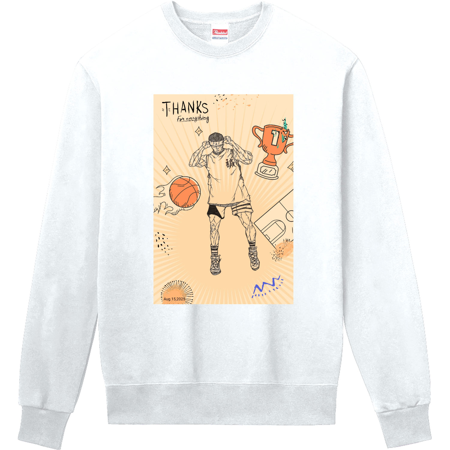 バスケ 定番スウェット