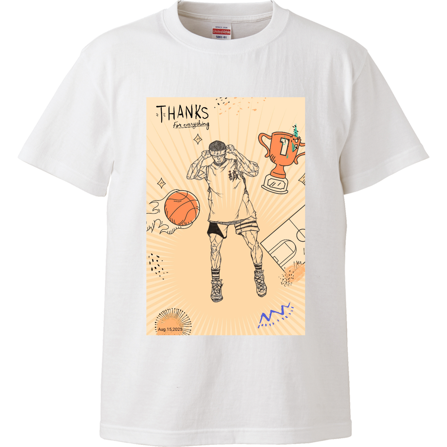 バスケ ハイクオリティーTシャツ