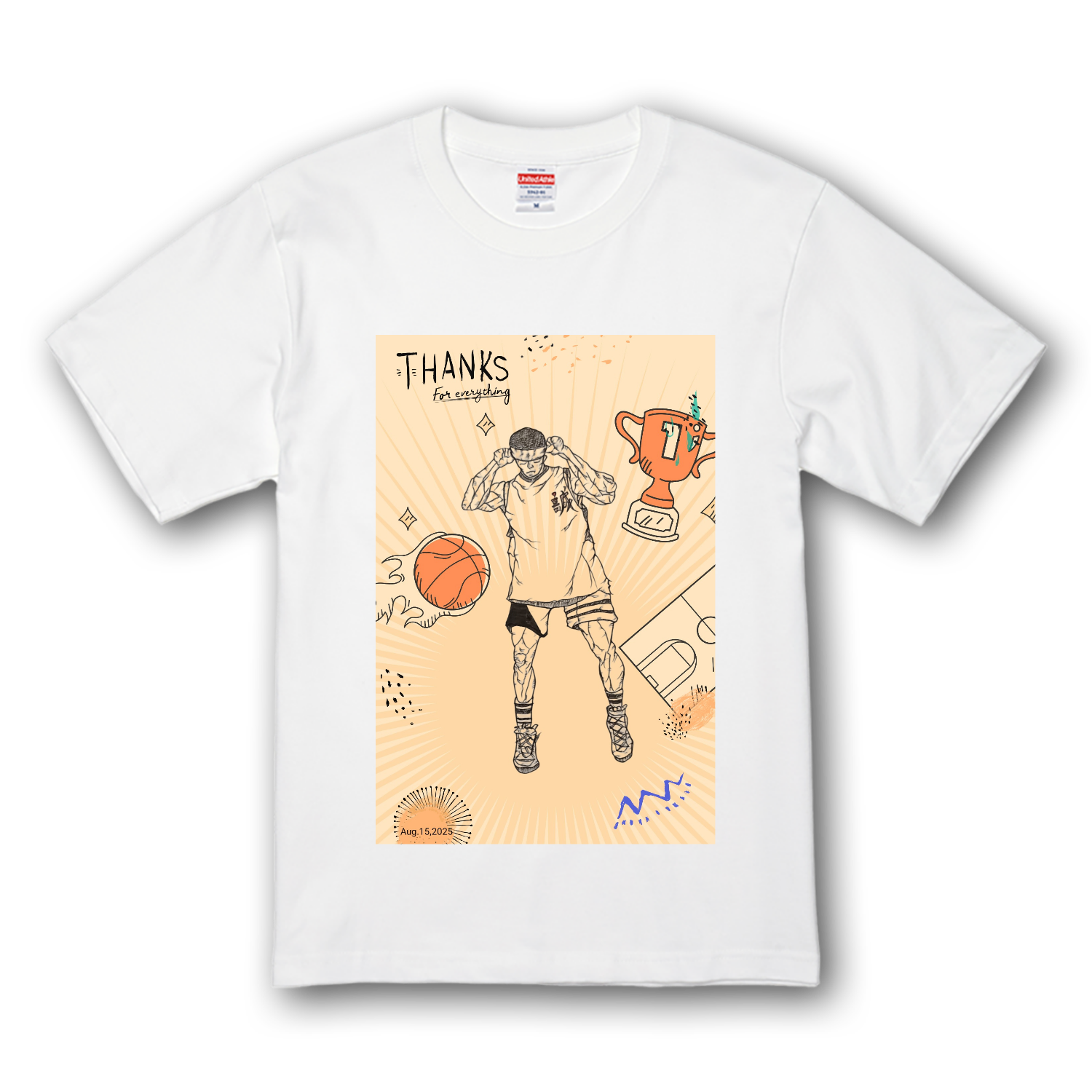 バスケ プレミアムTシャツ