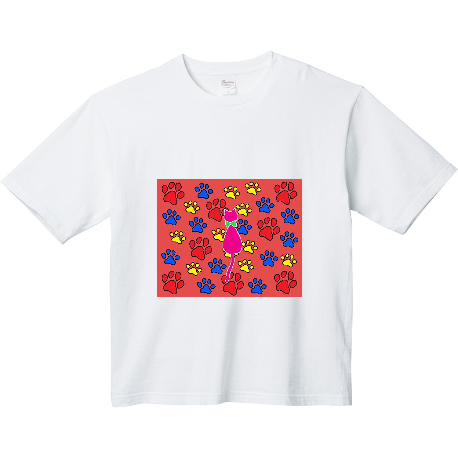 ネコ ヘビーウェイト ビッグシルエットTシャツ