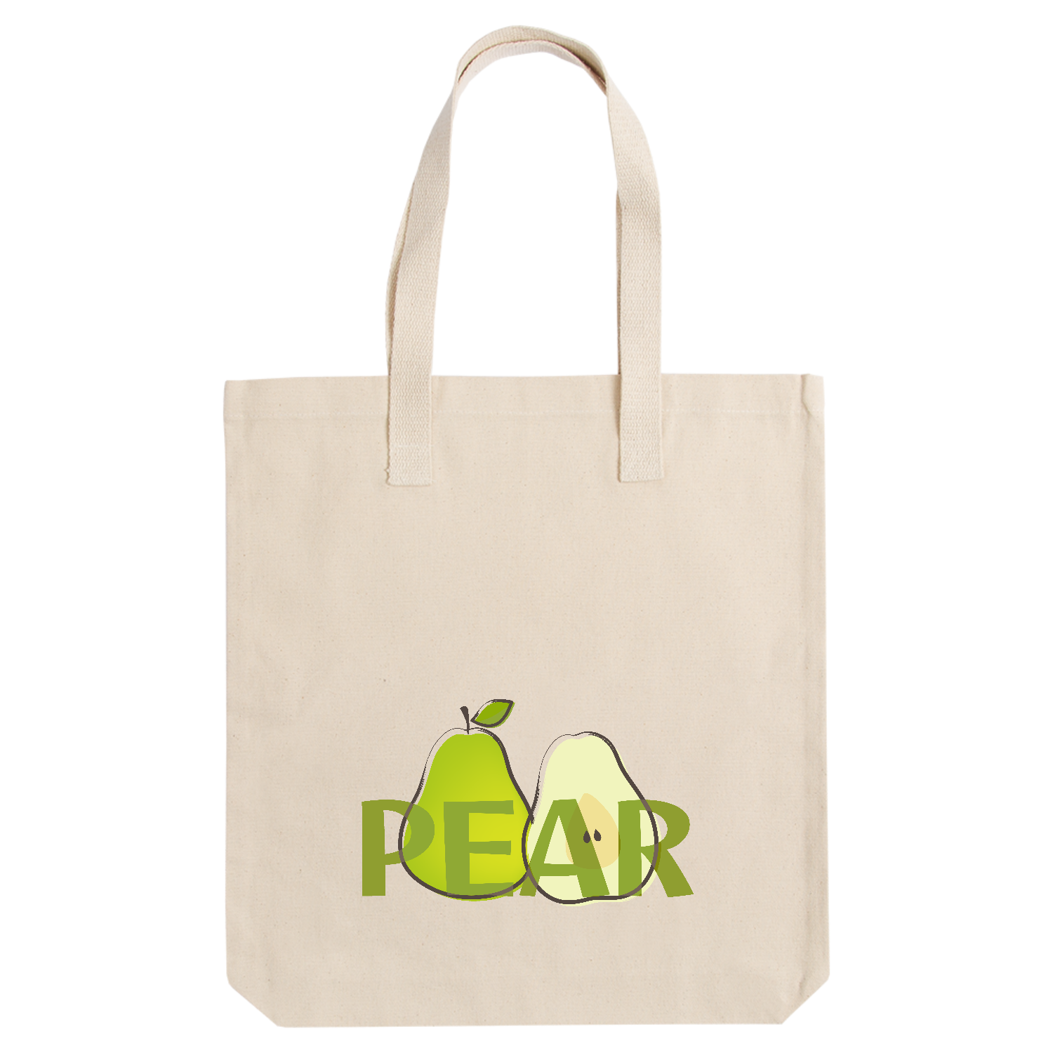 PEAR(洋梨) アーバントート【白プリントあり】