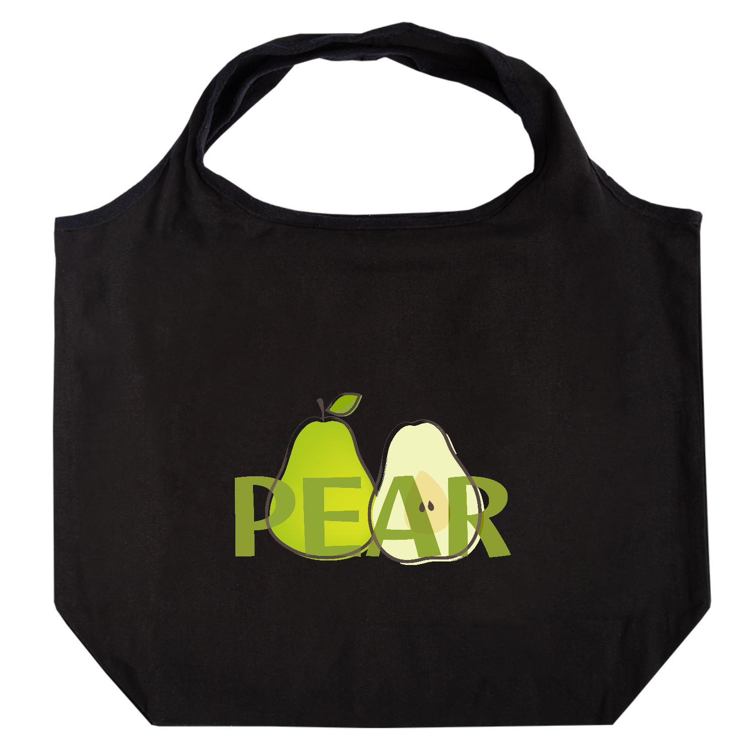 PEAR(洋梨) たためるマルシェ【白プリントあり】