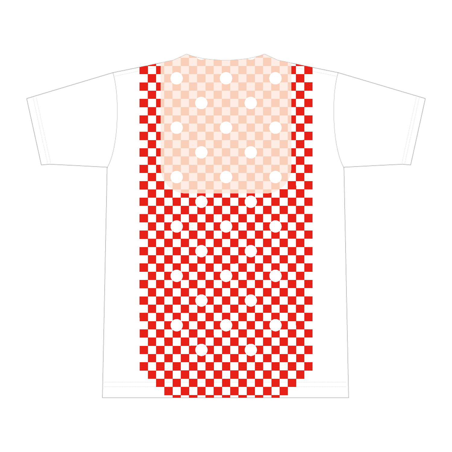 絆創膏全面インクジェットTシャツ(M)2