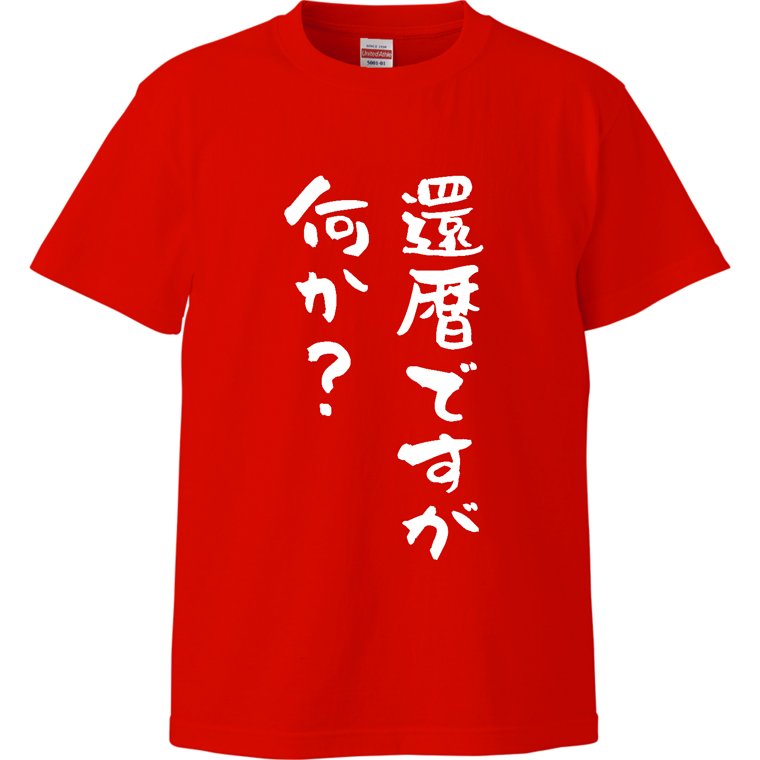 【還暦祝い】還暦ですが、何か？ ハイクオリティーTシャツ