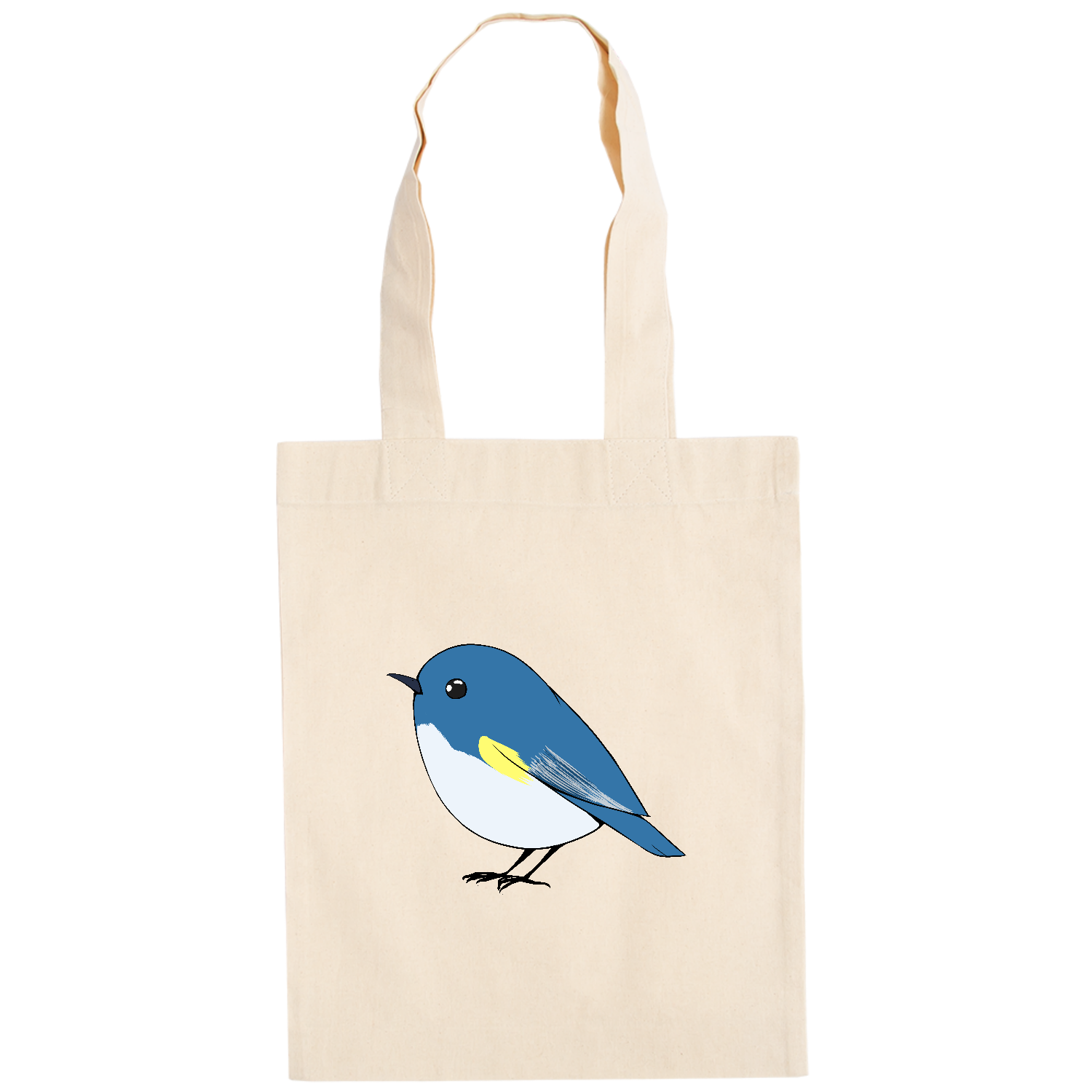 可愛いルリビタキ ドイツテューテ【白プリントあり】