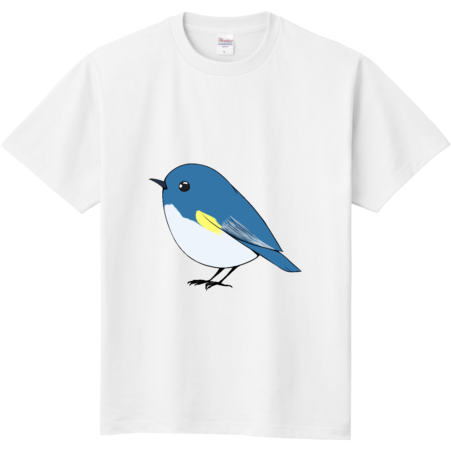 可愛いルリビタキ 定番Ｔシャツ