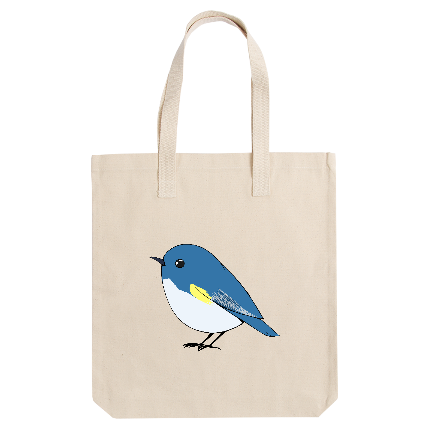 可愛いルリビタキ アーバントート【白プリントあり】