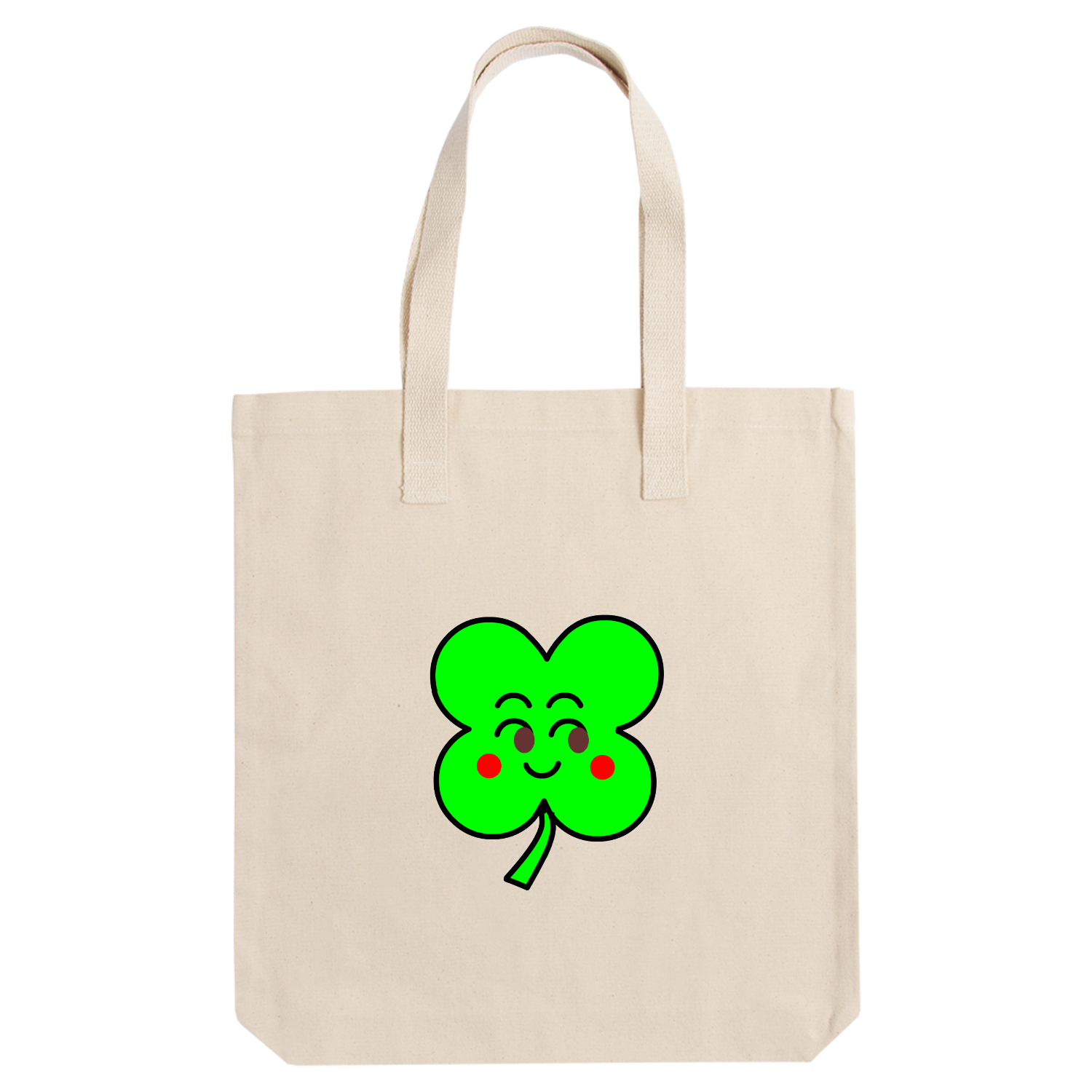 幸せのクローバー アーバントート【白プリントあり】