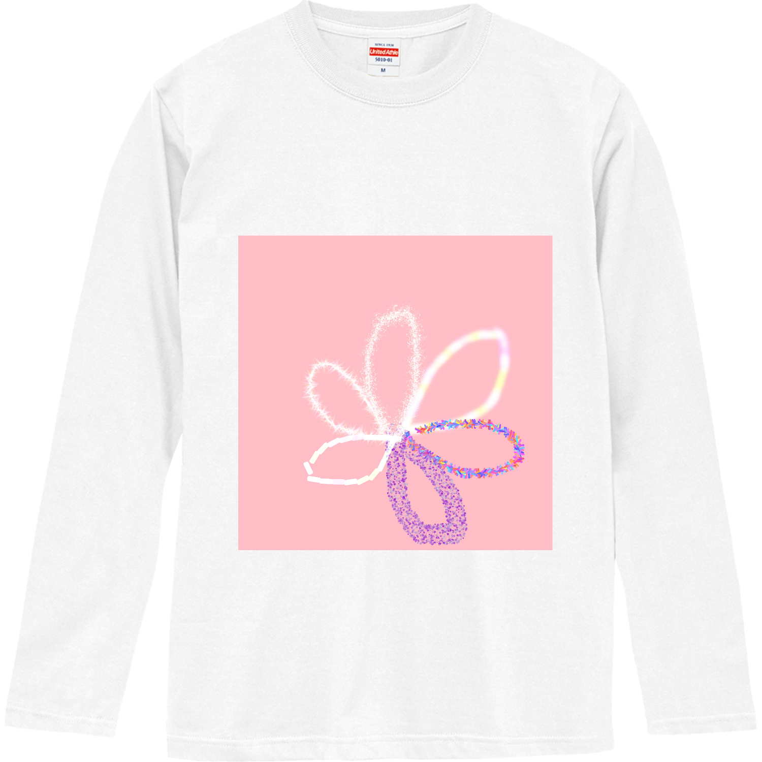 花びらと私 ロングスリーブTシャツ