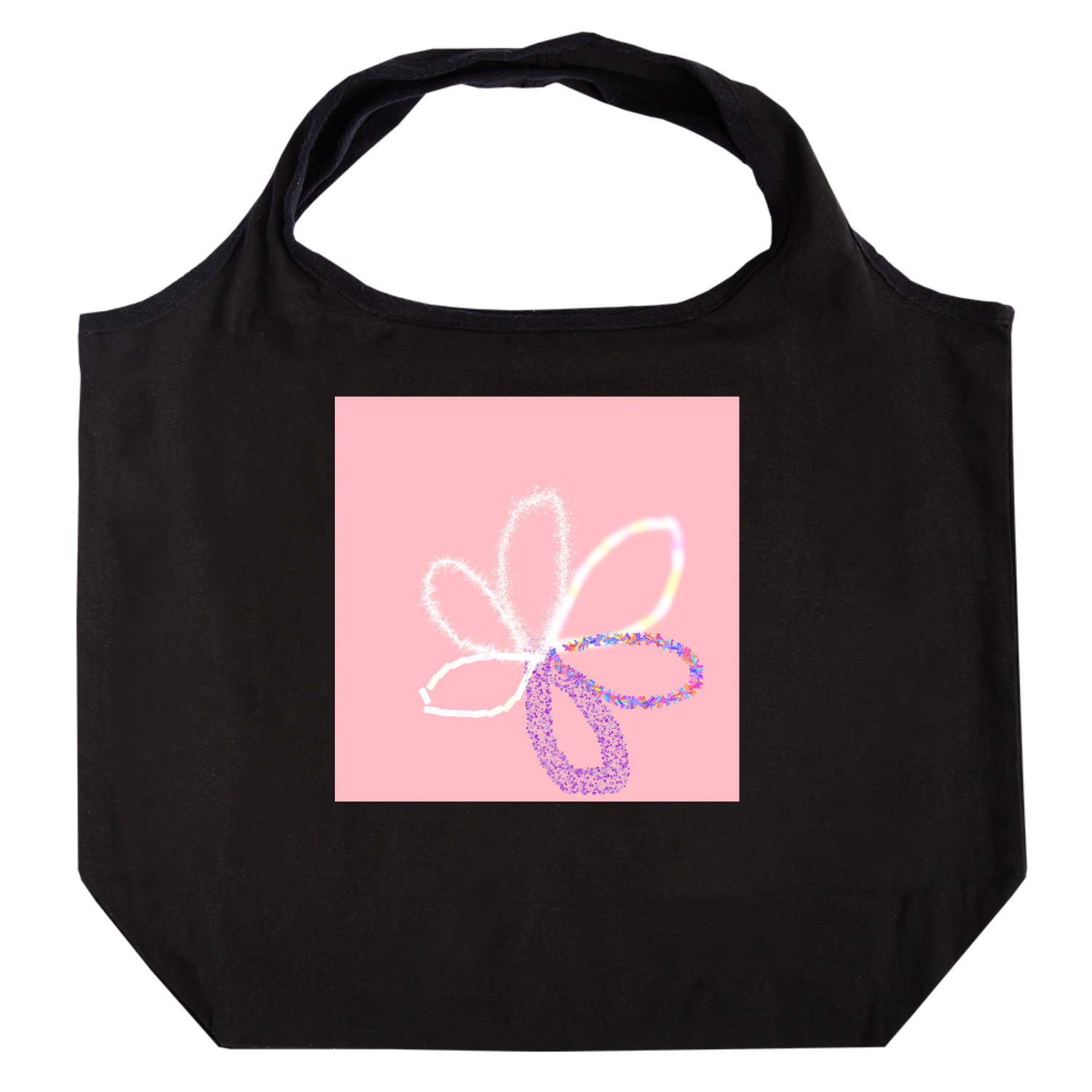 花びらと私 たためるマルシェ【白プリントあり】