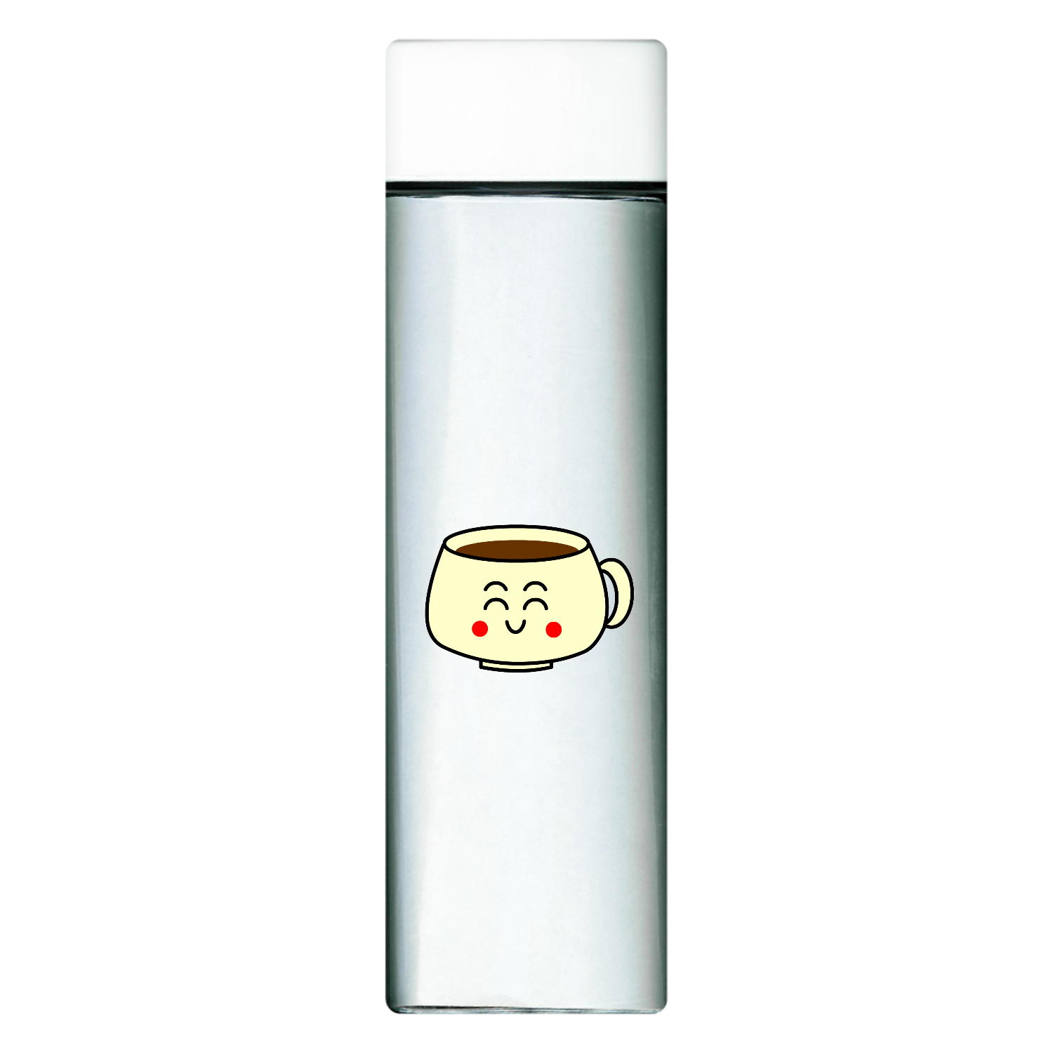 ほっとコーヒー スクエアクリアボトル