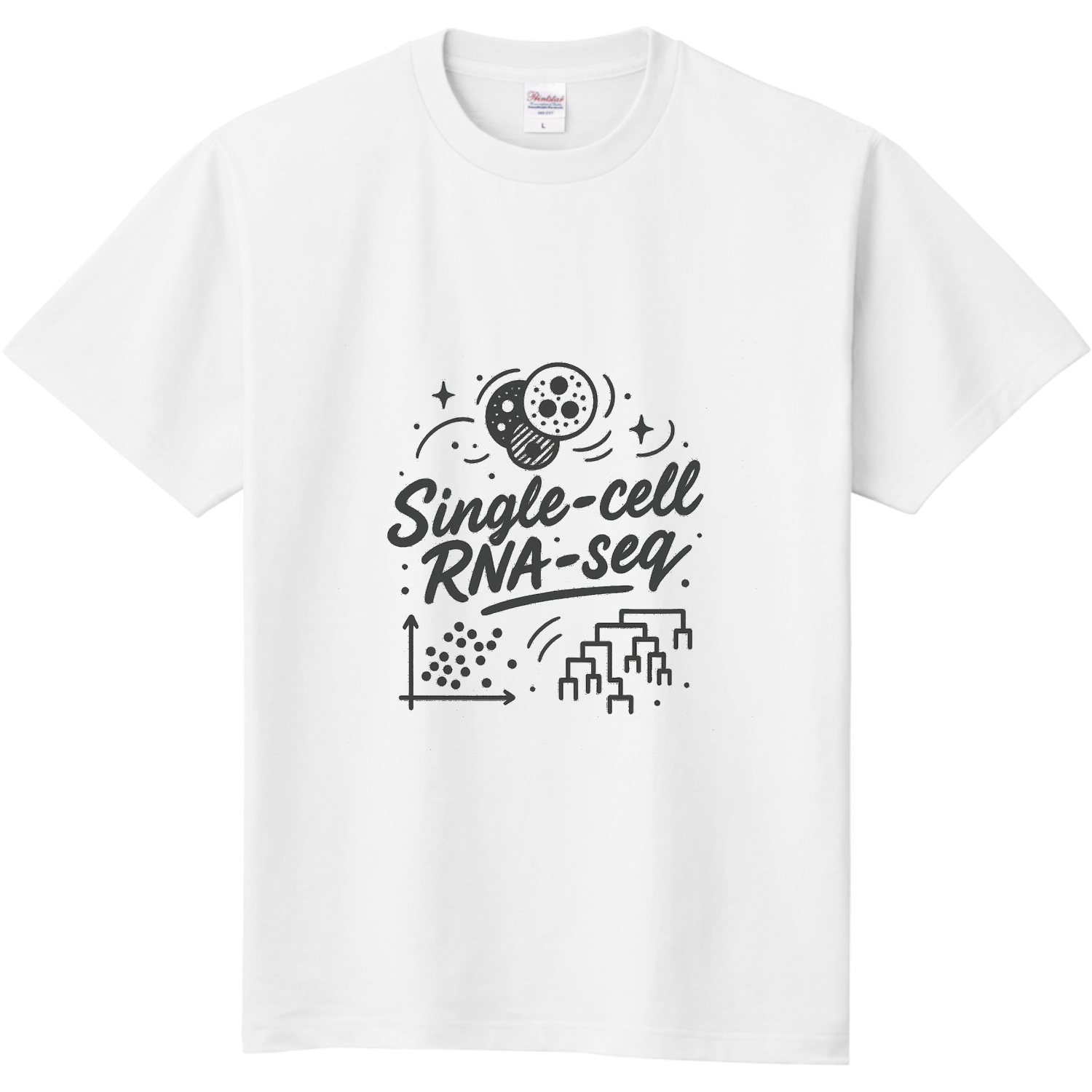 Single-cell RNA-seq Tシャツ 定番Ｔシャツ
