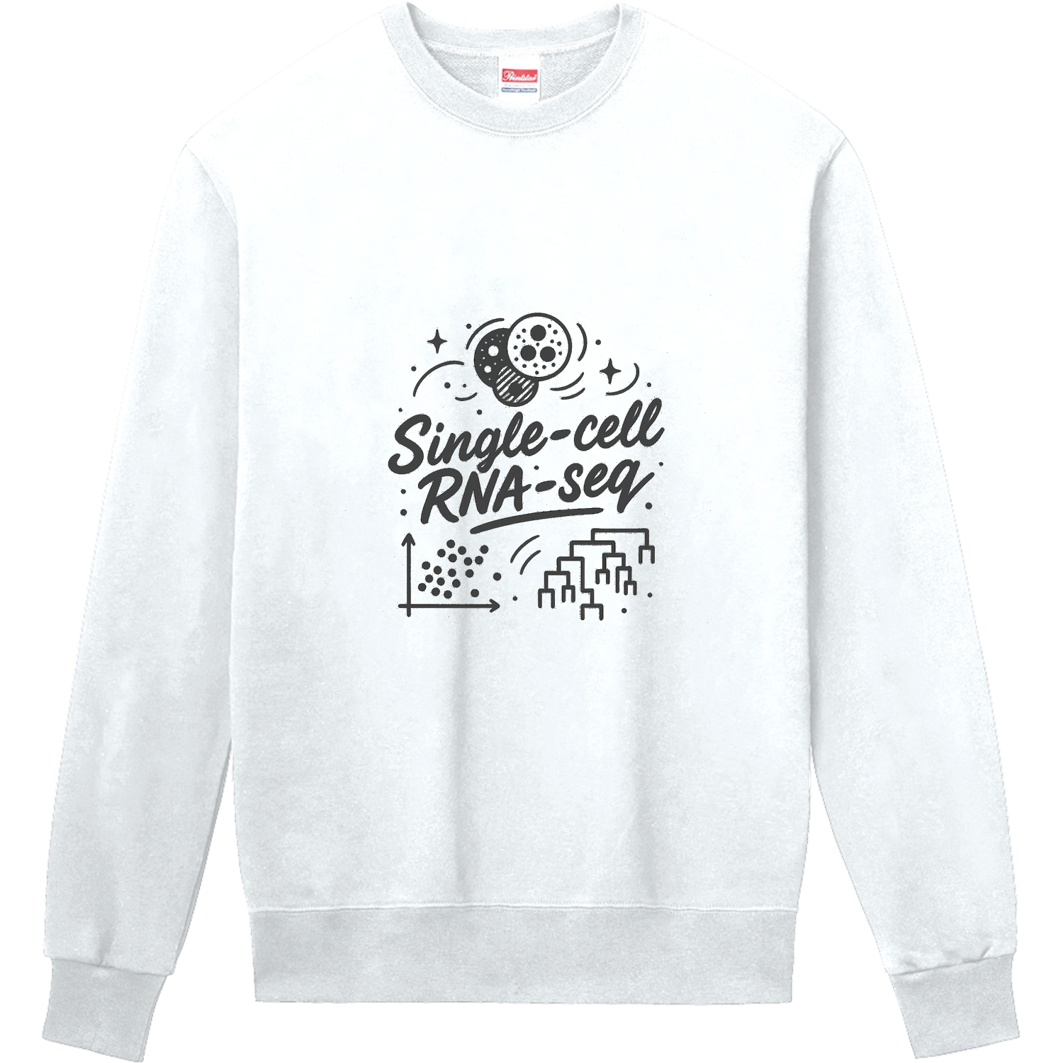 Single-cell RNA-seq Tシャツ 定番スウェット