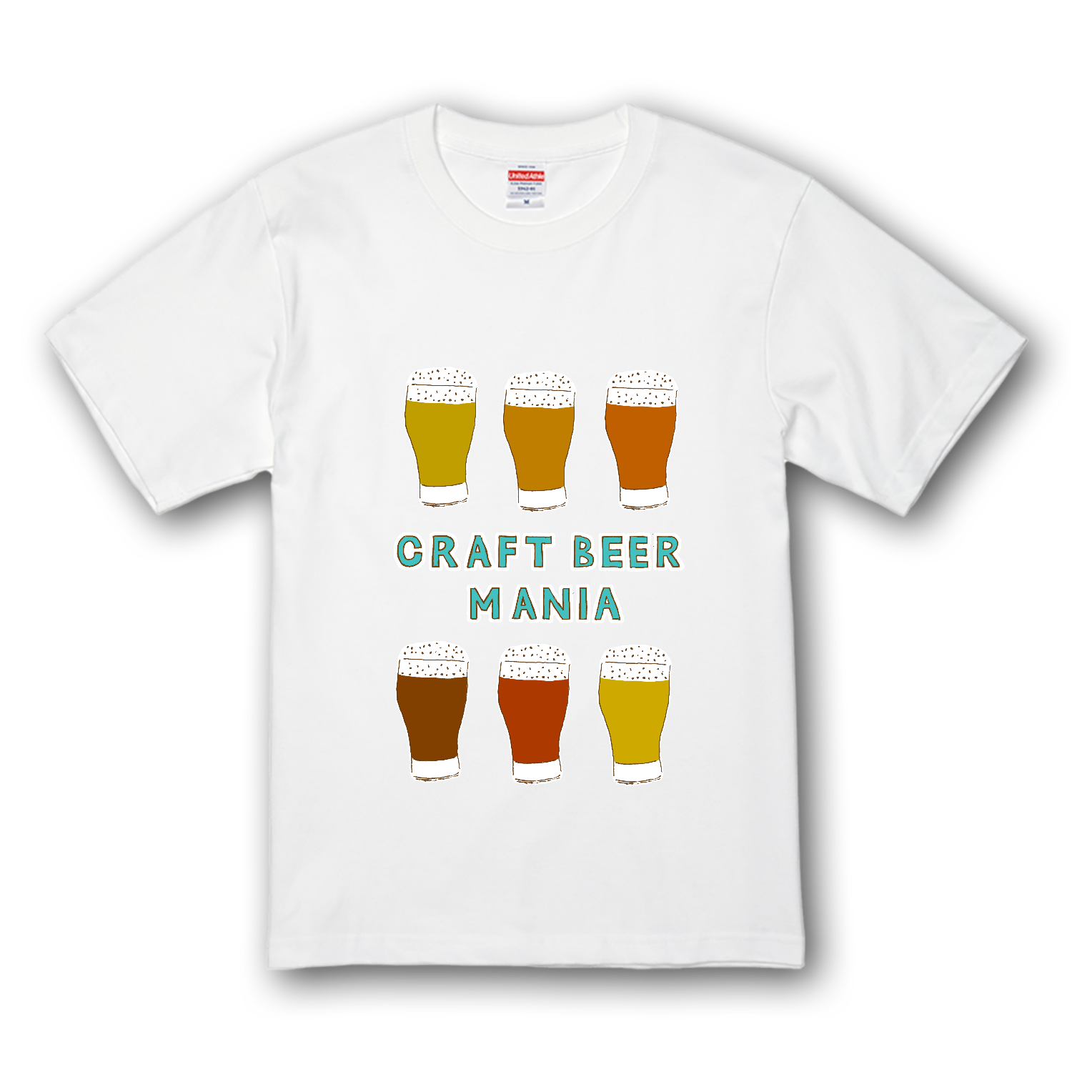 LITTLE Beast Tシャツ クラフトビール Craft Beer クラフトビール好きのためのデザイン「クラフトビールマニア」 Tシャツ