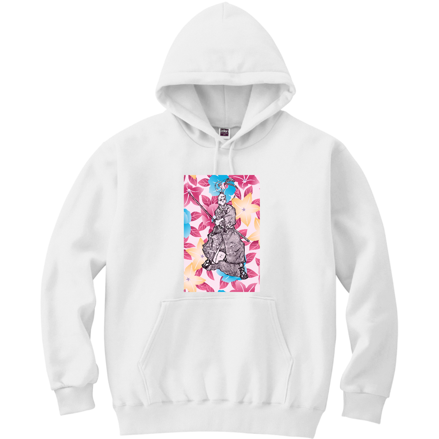 うさぎ侍 軽量プルパーカー (長袖プリント)