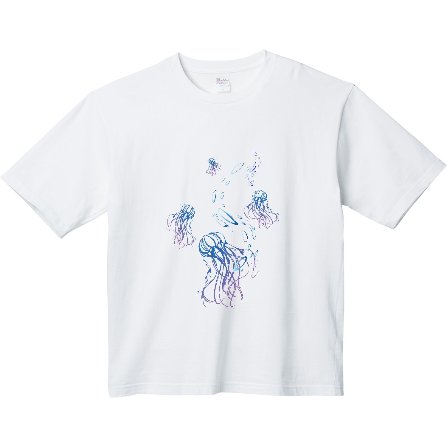 ふわふわクラゲ ヘビーウェイト ビッグシルエットTシャツ
