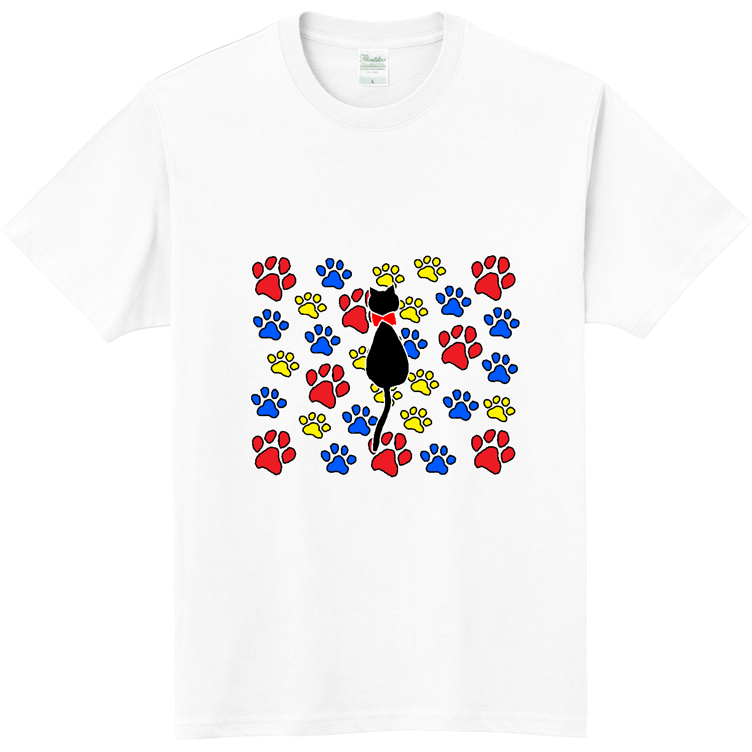 猫 軽量Ｔシャツ