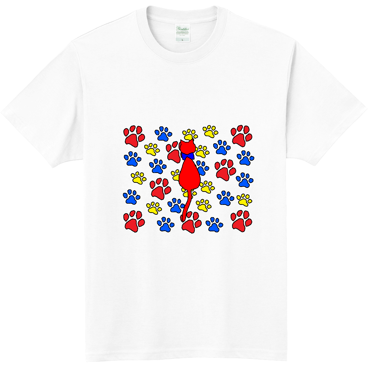 猫 軽量Ｔシャツ