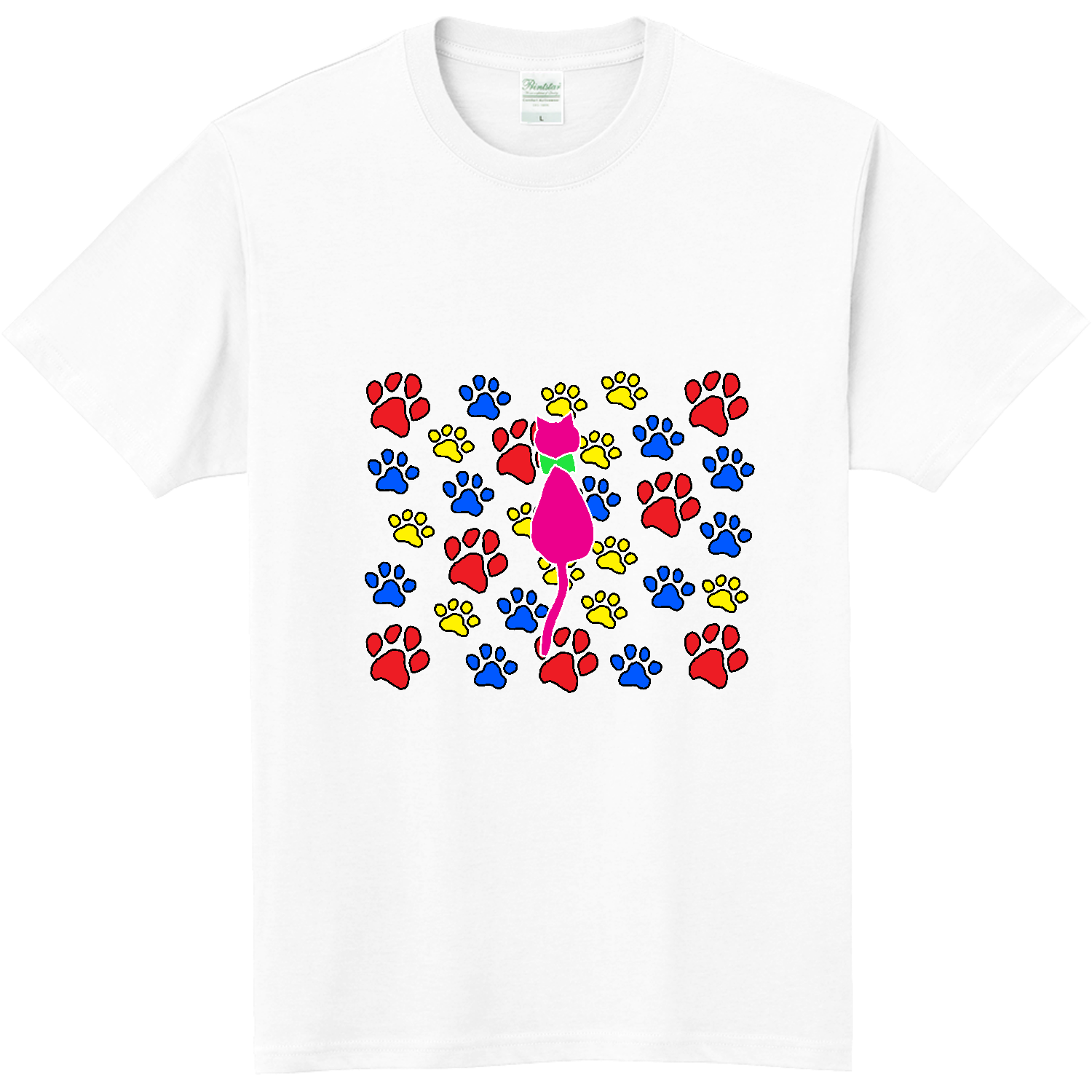 猫 軽量Ｔシャツ