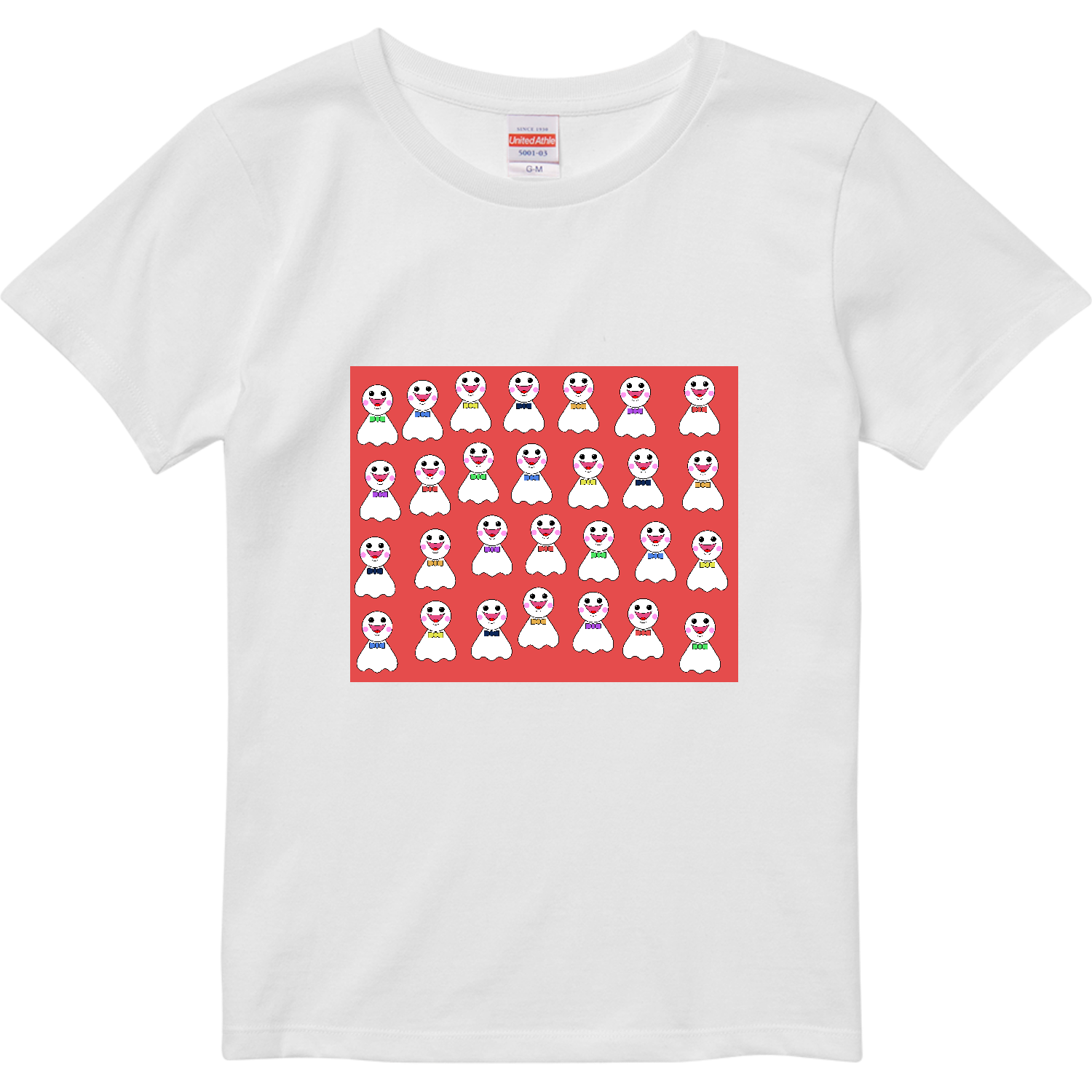てるてる坊主 Tシャツ｜京和企画 - オリラボマーケット