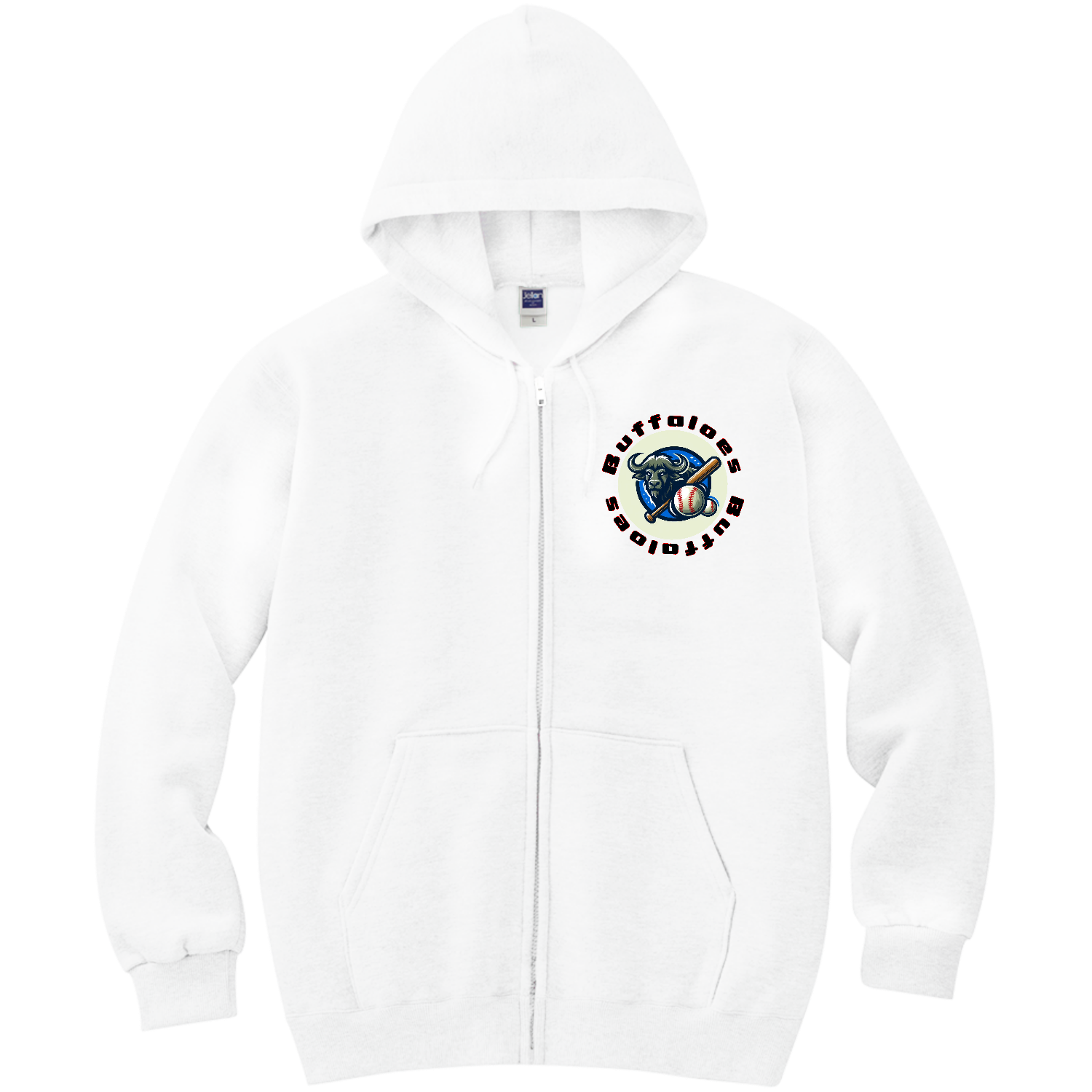 Buffaloes 軽量ジップアップパーカー