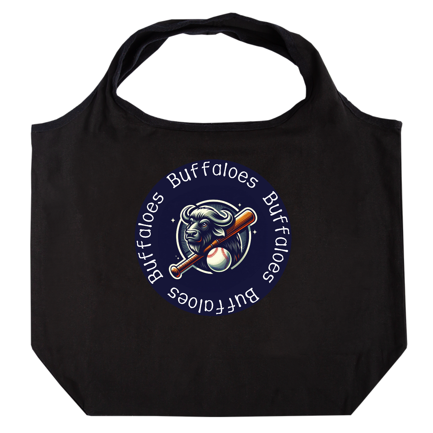 Buffaloes たためるマルシェ【白プリントあり】