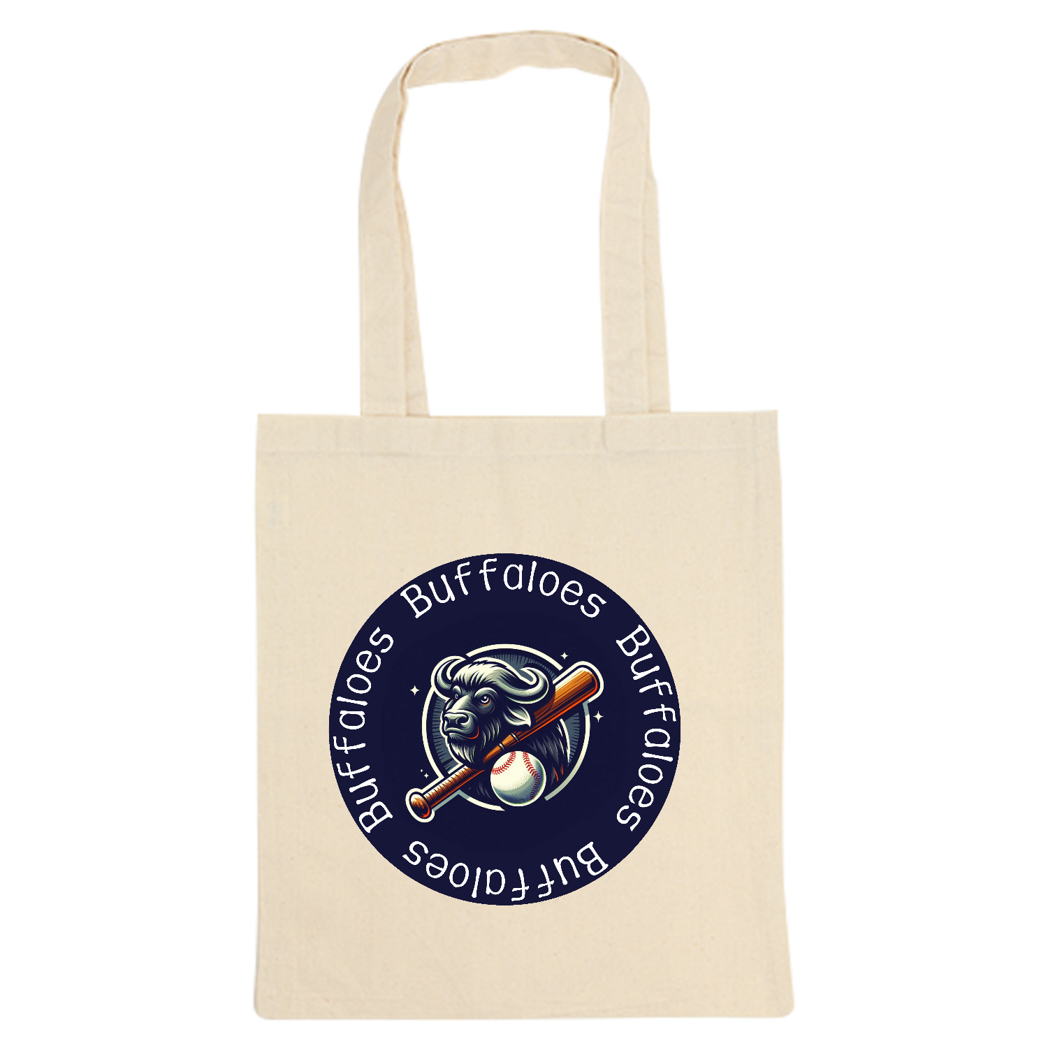 Buffaloes 厚手コットンバッグ（M)