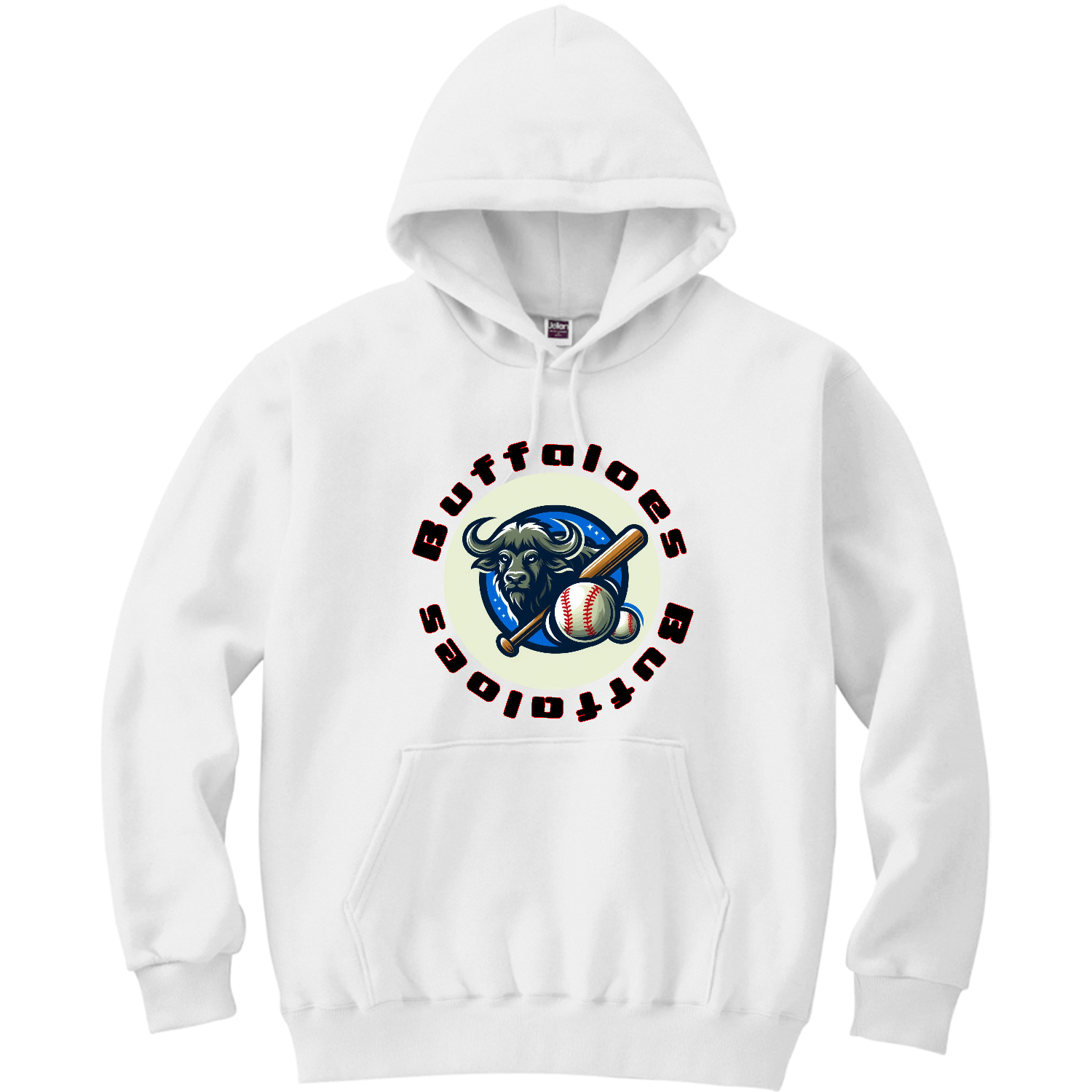 Buffaloes 軽量プルパーカー (長袖プリント)