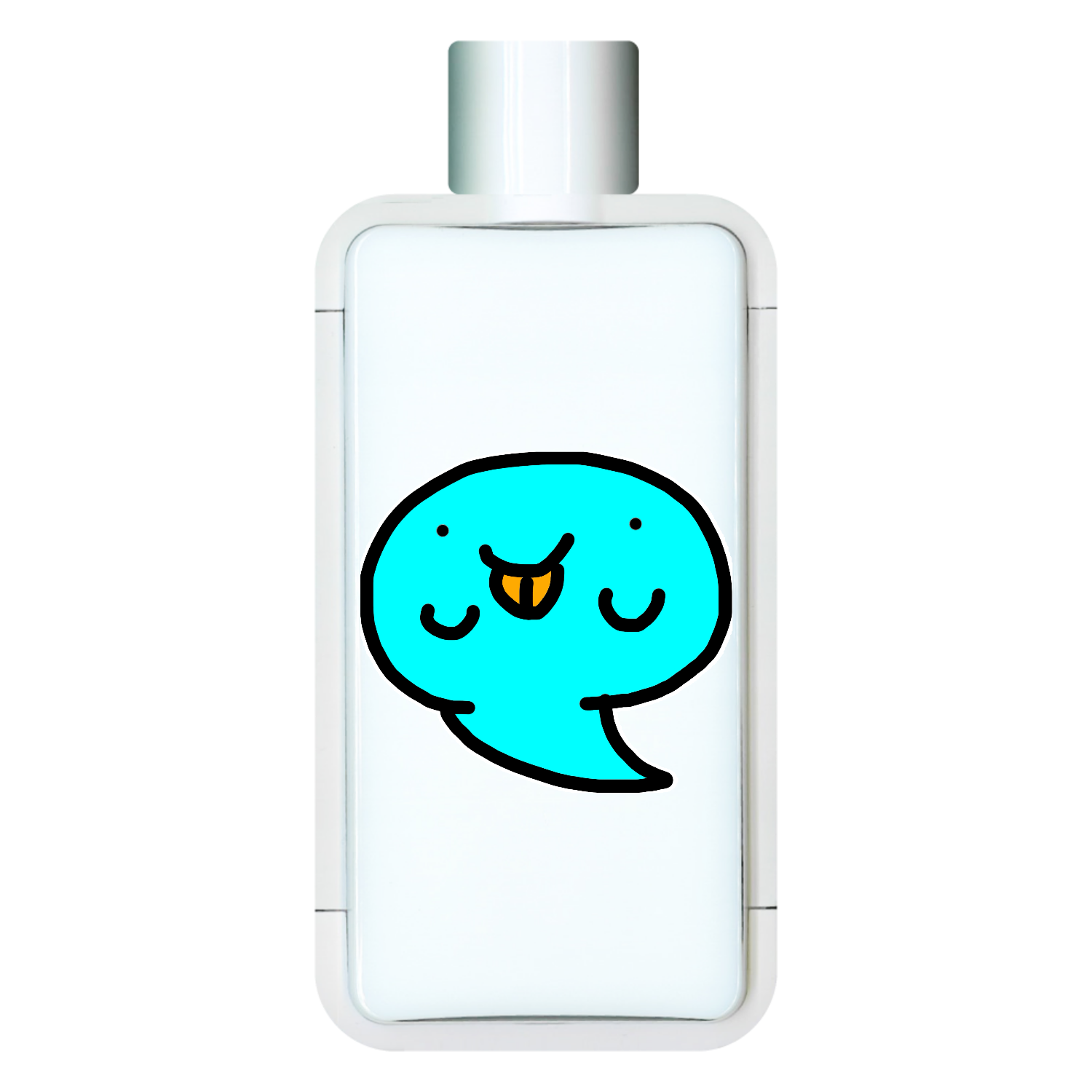 お化けグッズ フレームスクエアボトル