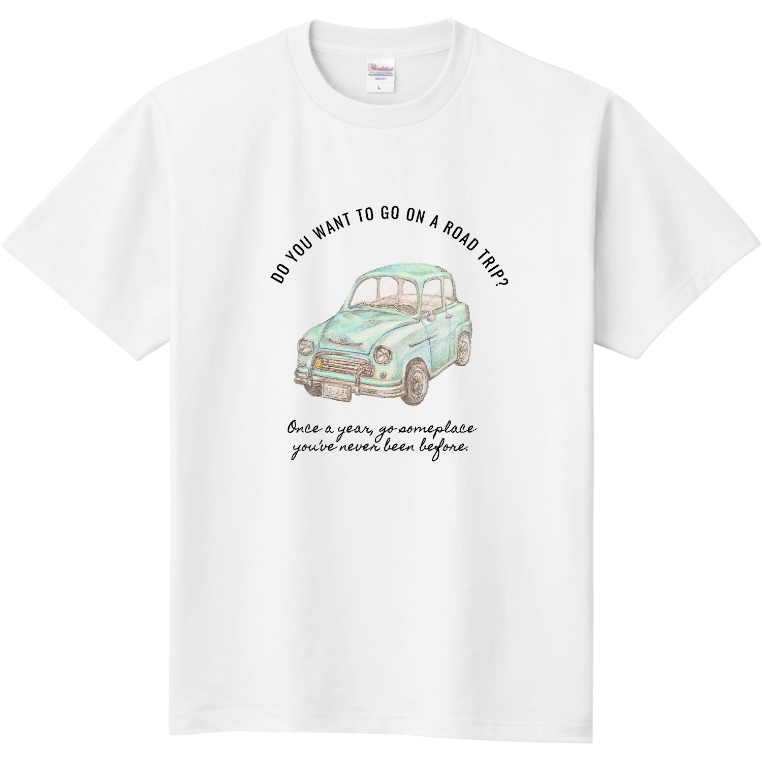車 ドライブ 旅･Tシャツ 定番Ｔシャツ