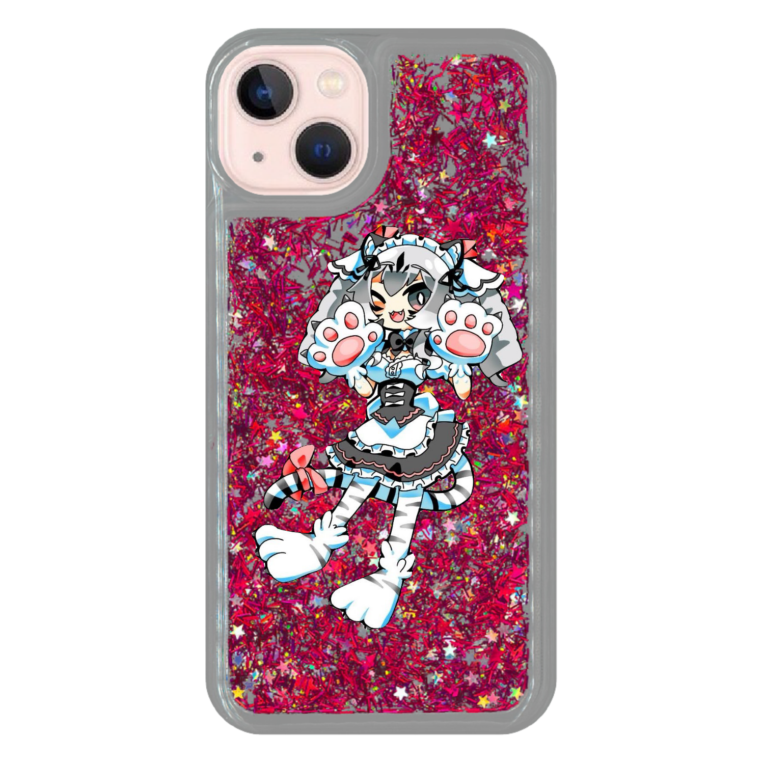 乃麗 iPhone13 グリッターケース iPhone13 グリッターケース